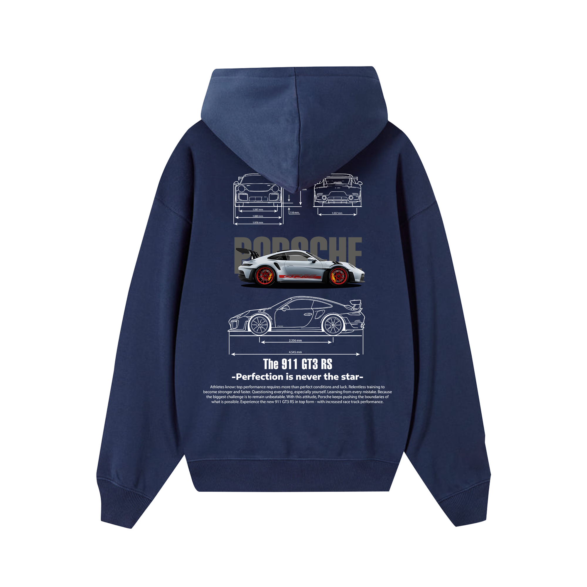 Porsche Blueprint 911 GT3 RS Hoodie