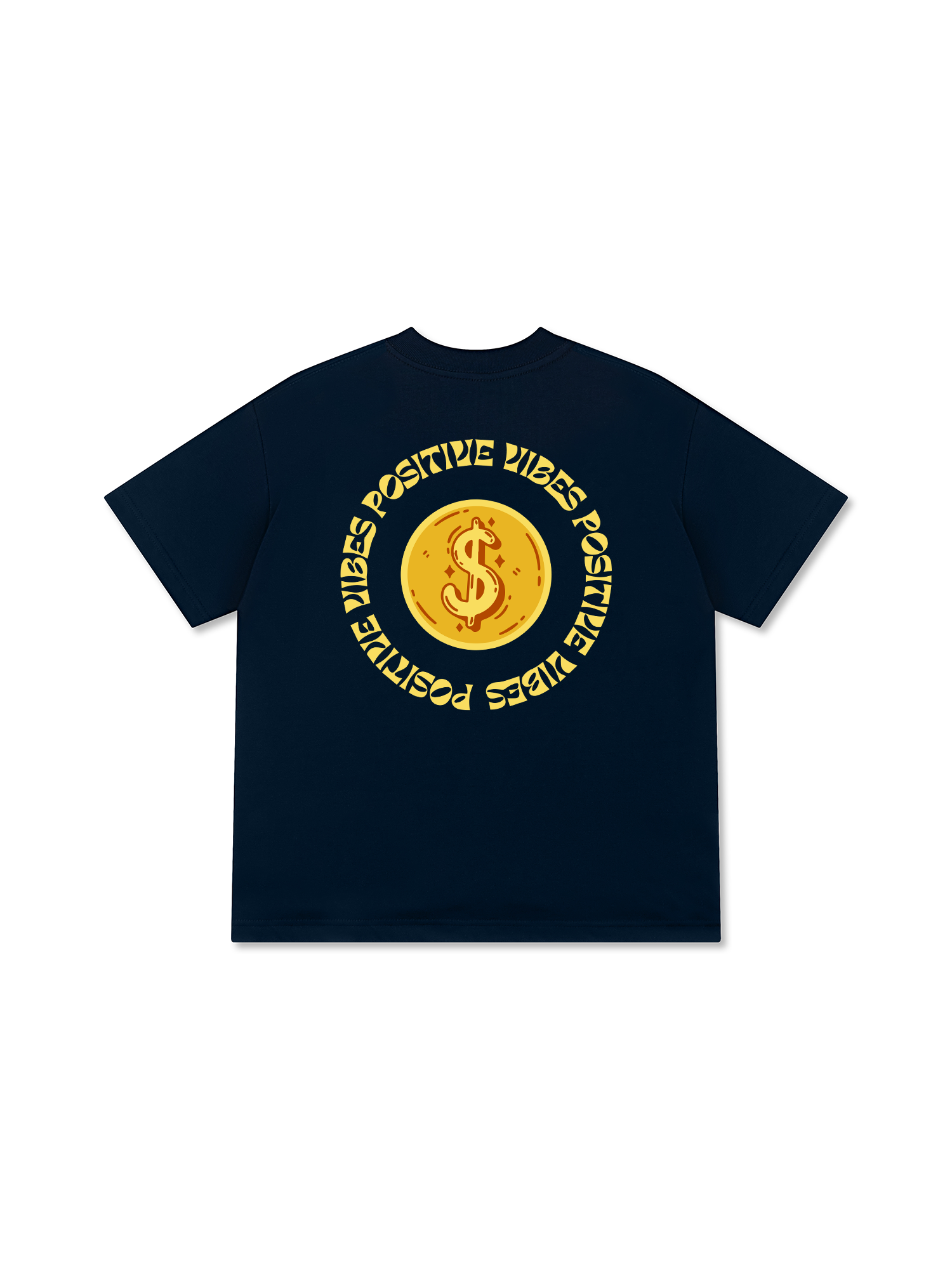 Áo Thun Relaxed Fit Money Positive Vibe