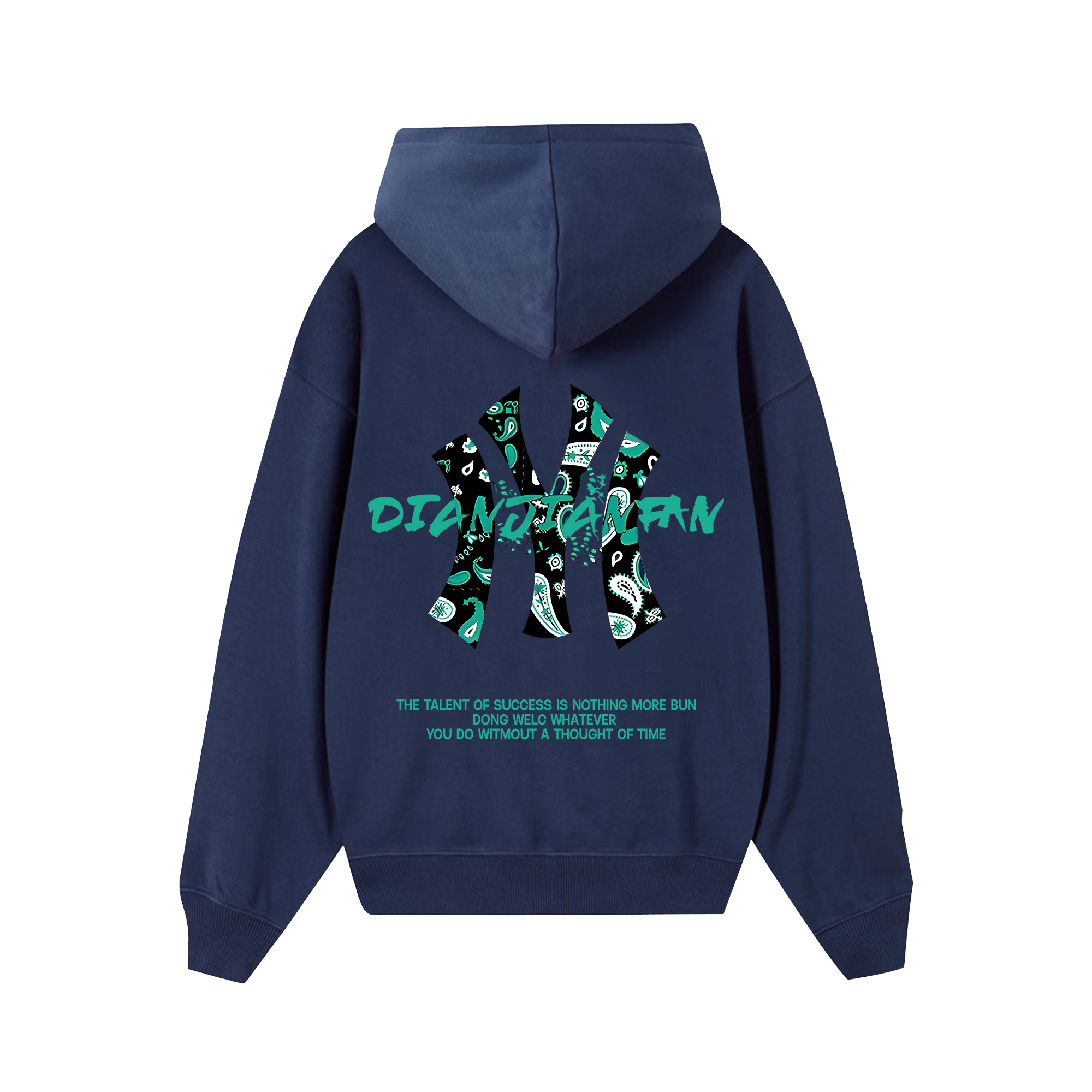 MLB Floral Green Flower Hoodie