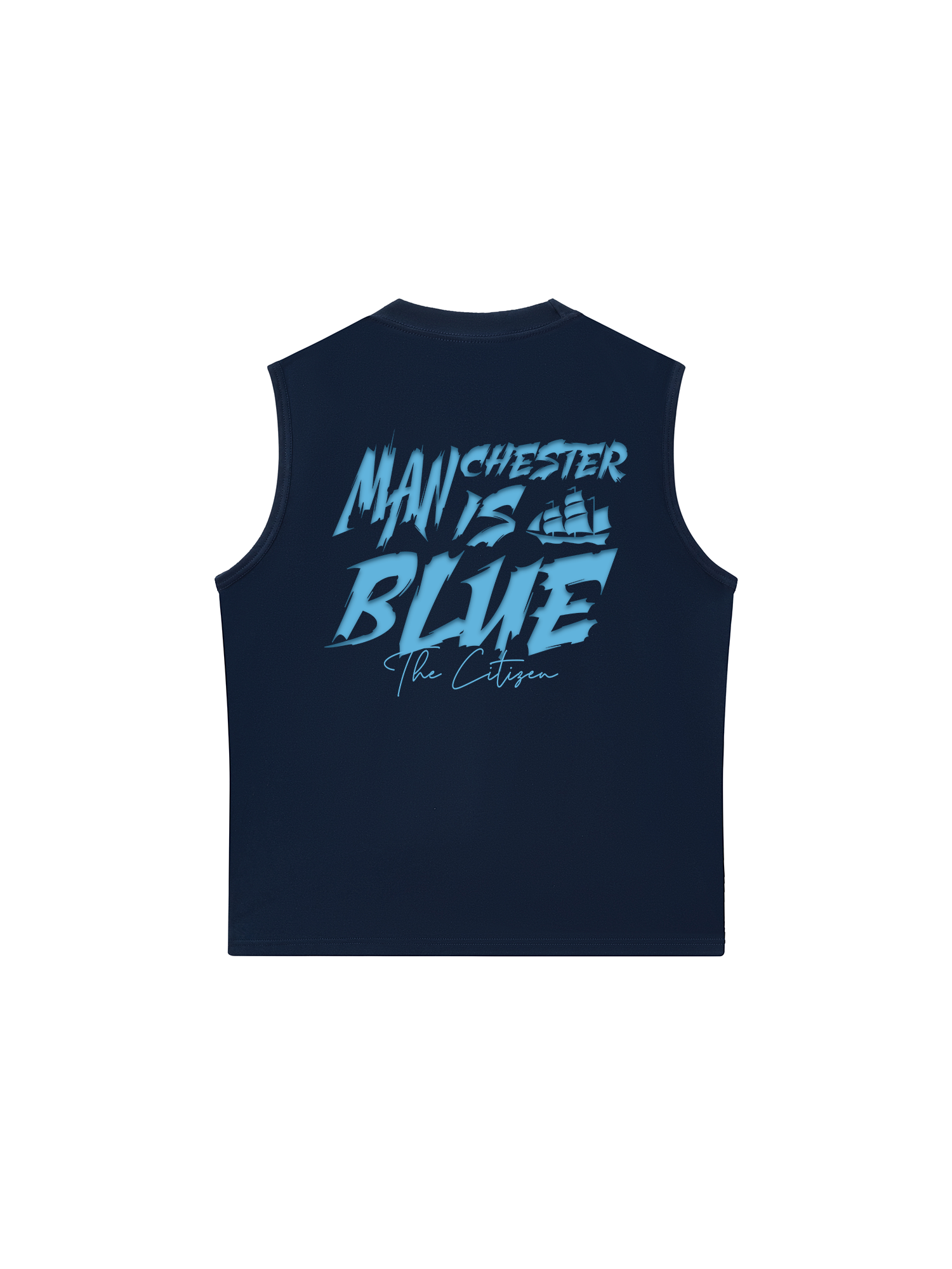 Áo Ba Lỗ Relaxed Fit Manchester Is Blue