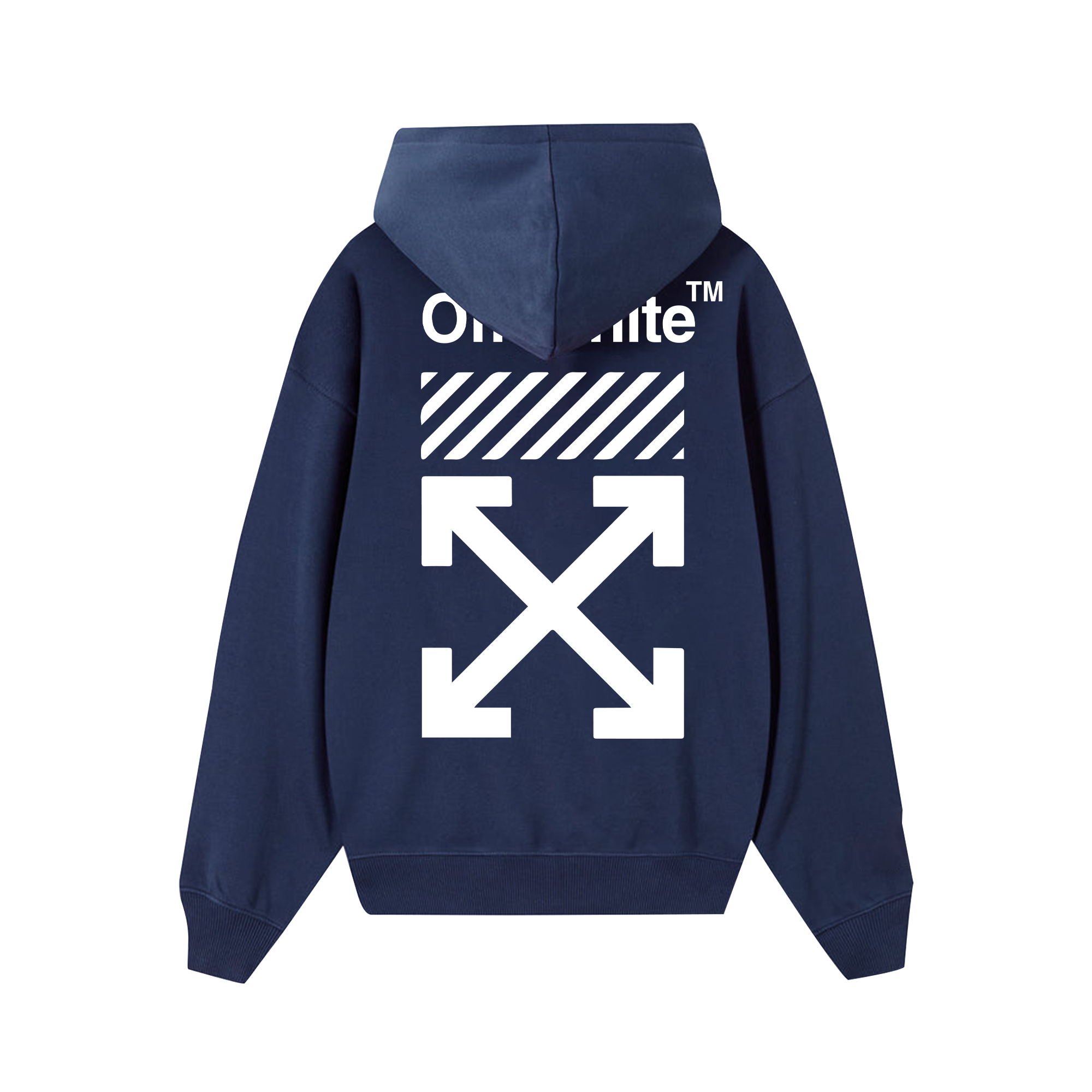 Off White Basic Logo Hoodie