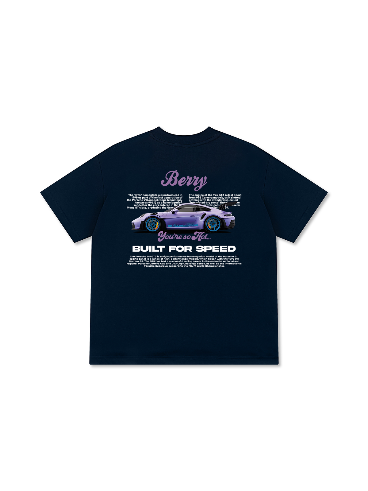 Áo Thun Relaxed Fit Violet Berry