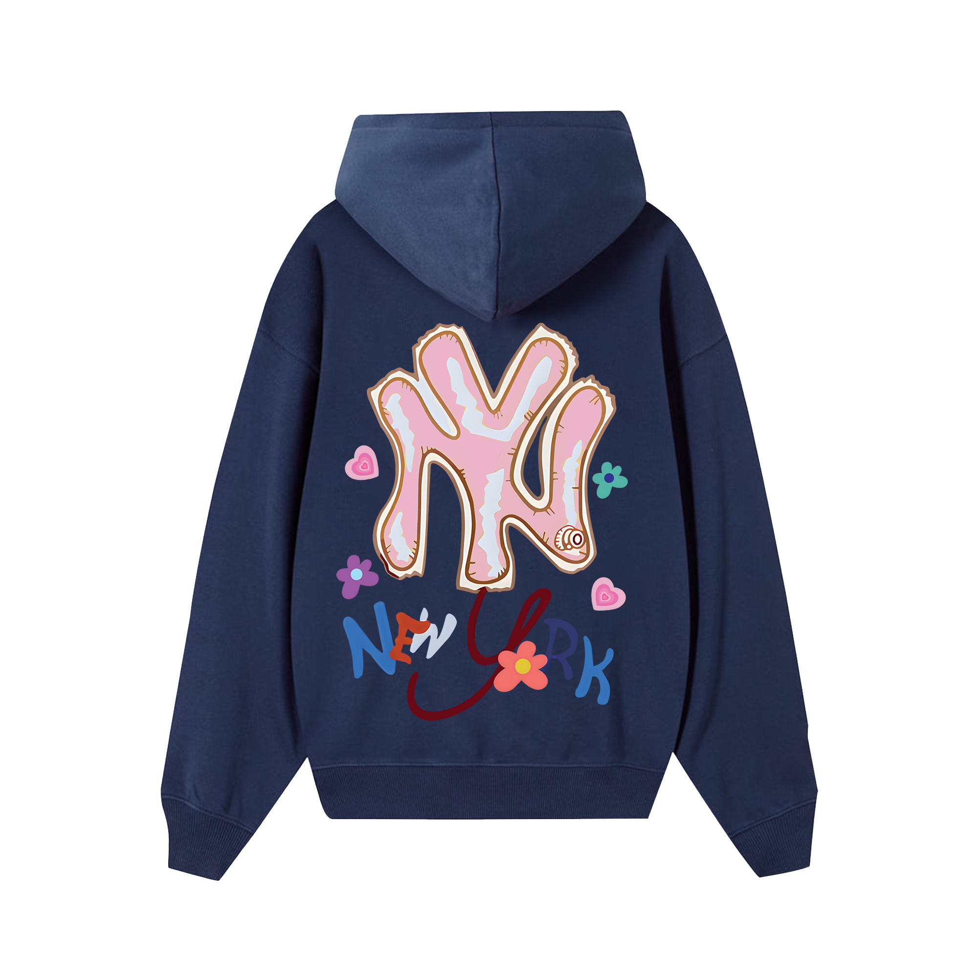 MLB Floral New York Yankees Cute Flower Hoodie