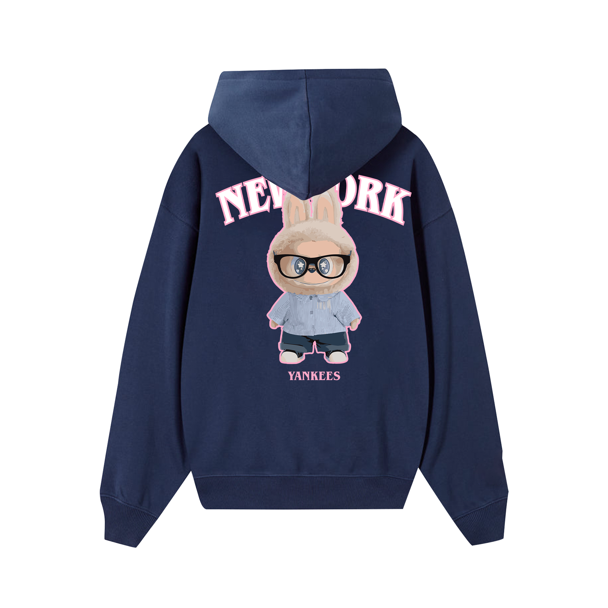 MLB Labubu New York Eyeglasses Hoodie