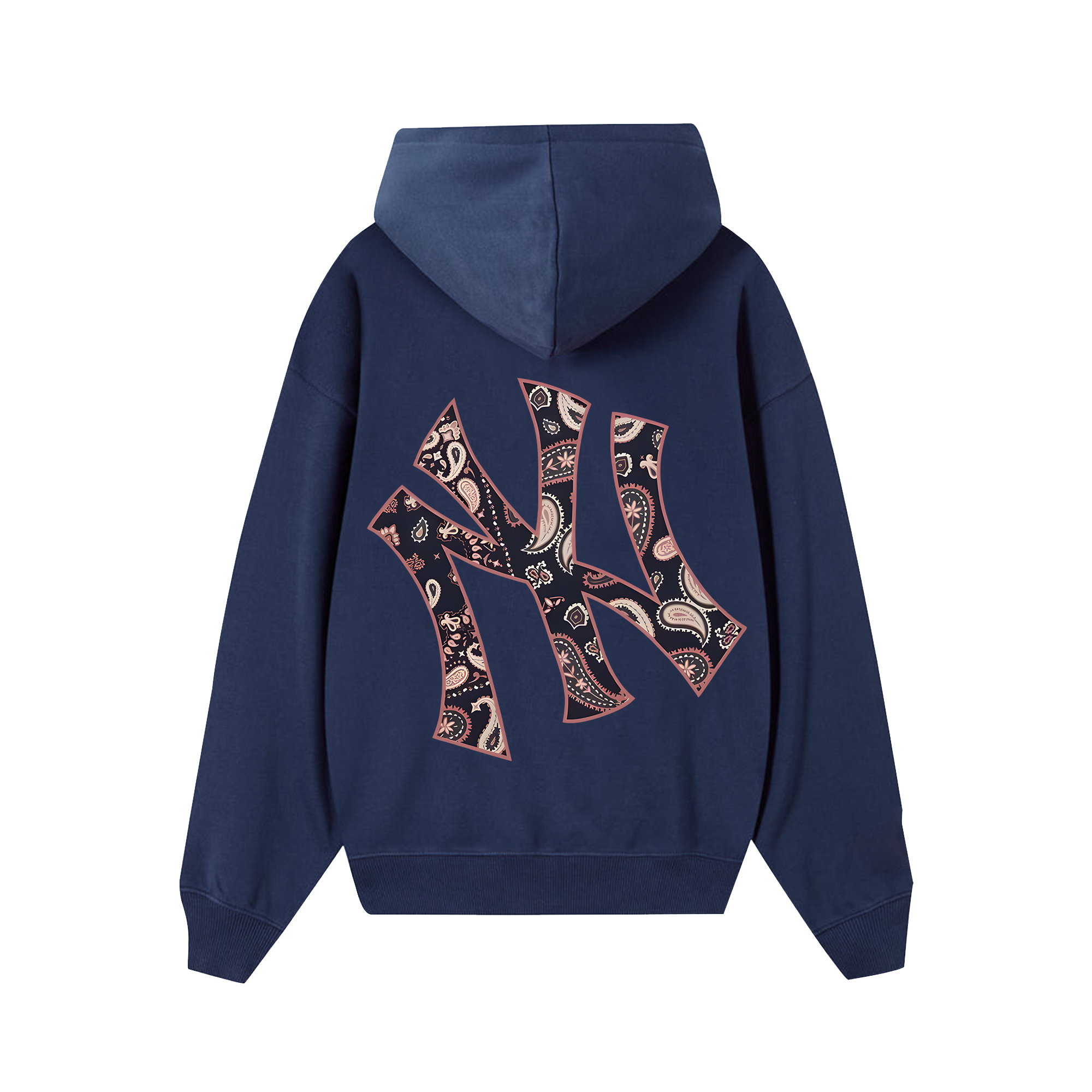 MLB Floral VIntage Bandana Hoodie