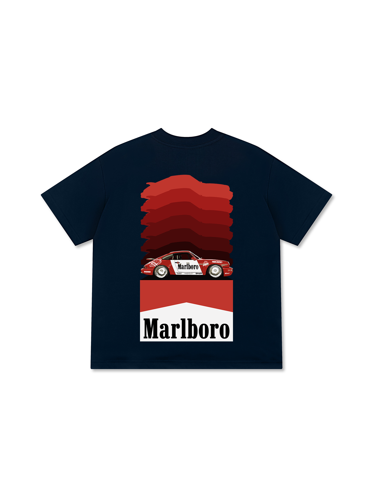 Áo Thun Relaxed Fit Marlboro Gradient Racing