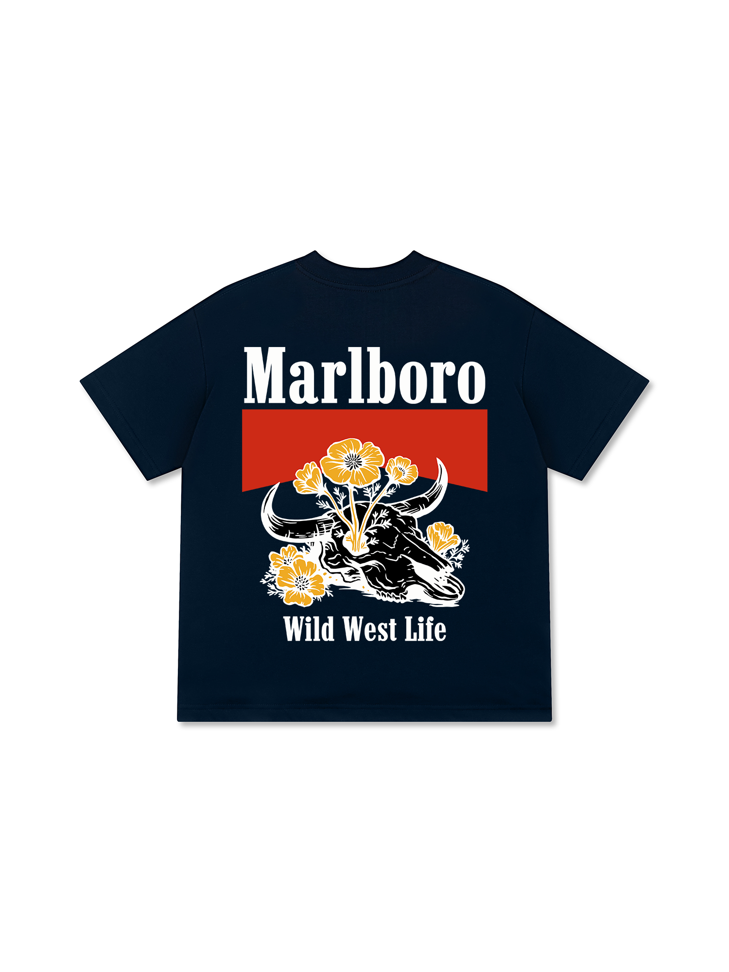 Áo Thun Relaxed Fit Marlboro Wild West Life