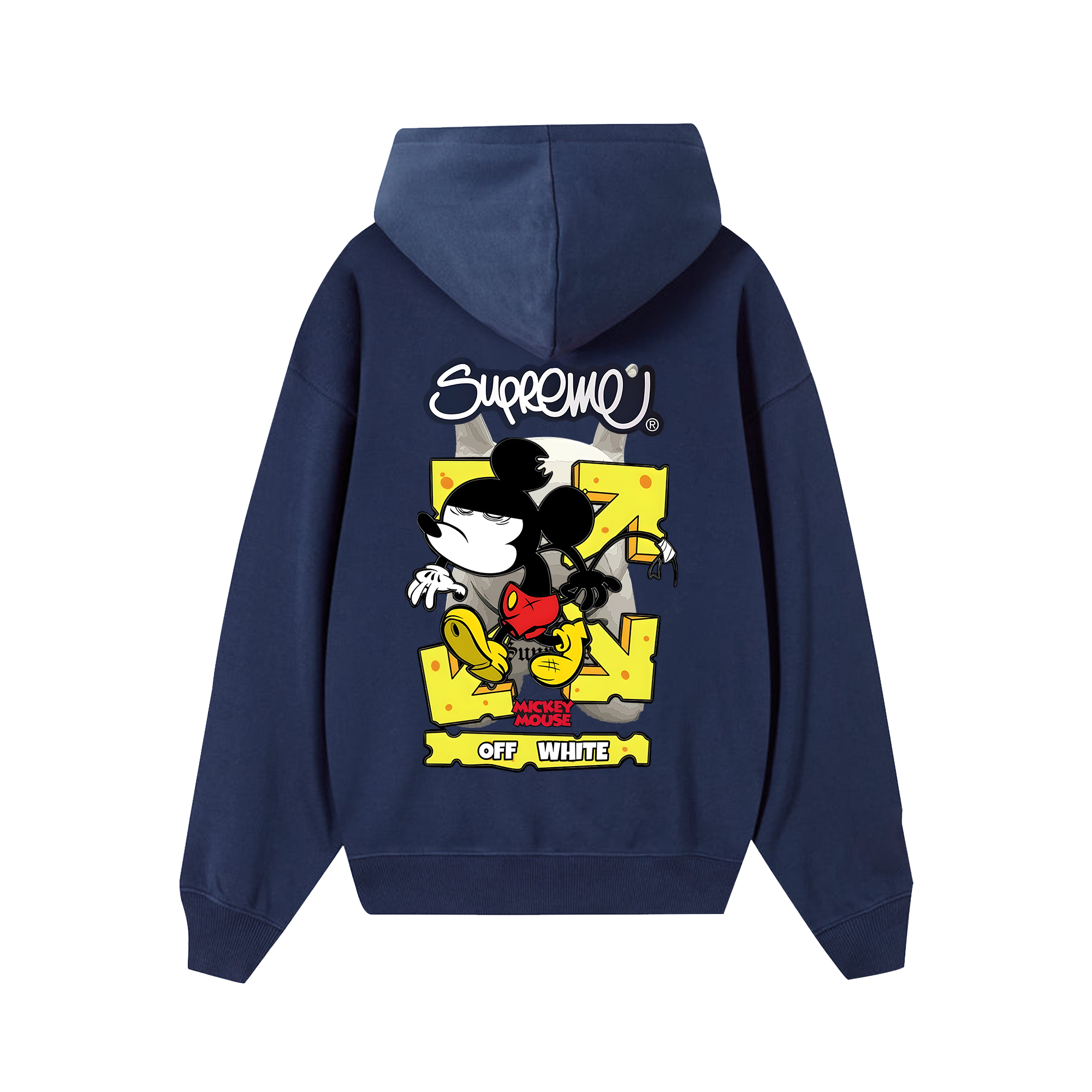 Supreme Mickey Off White Hoodie