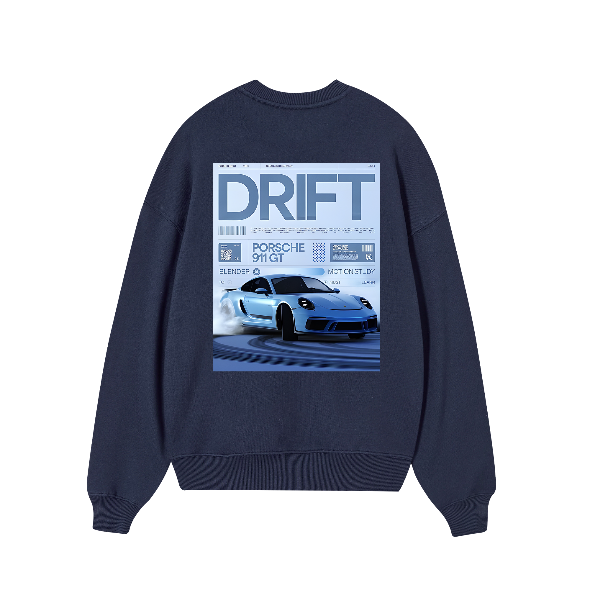 Porsche Blue 911 GT Sweater