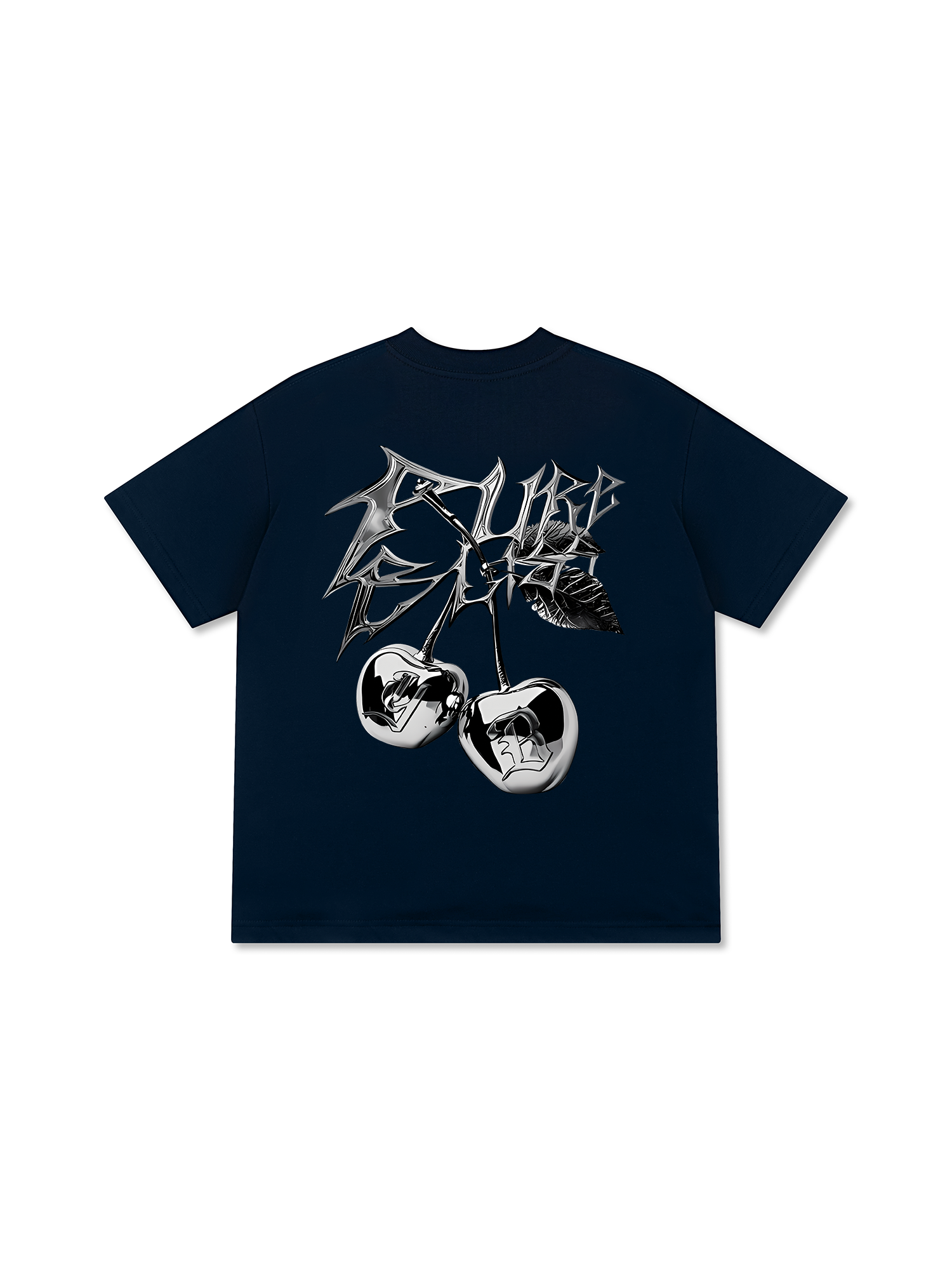 Áo Thun Relaxed Fit Cherry Silver