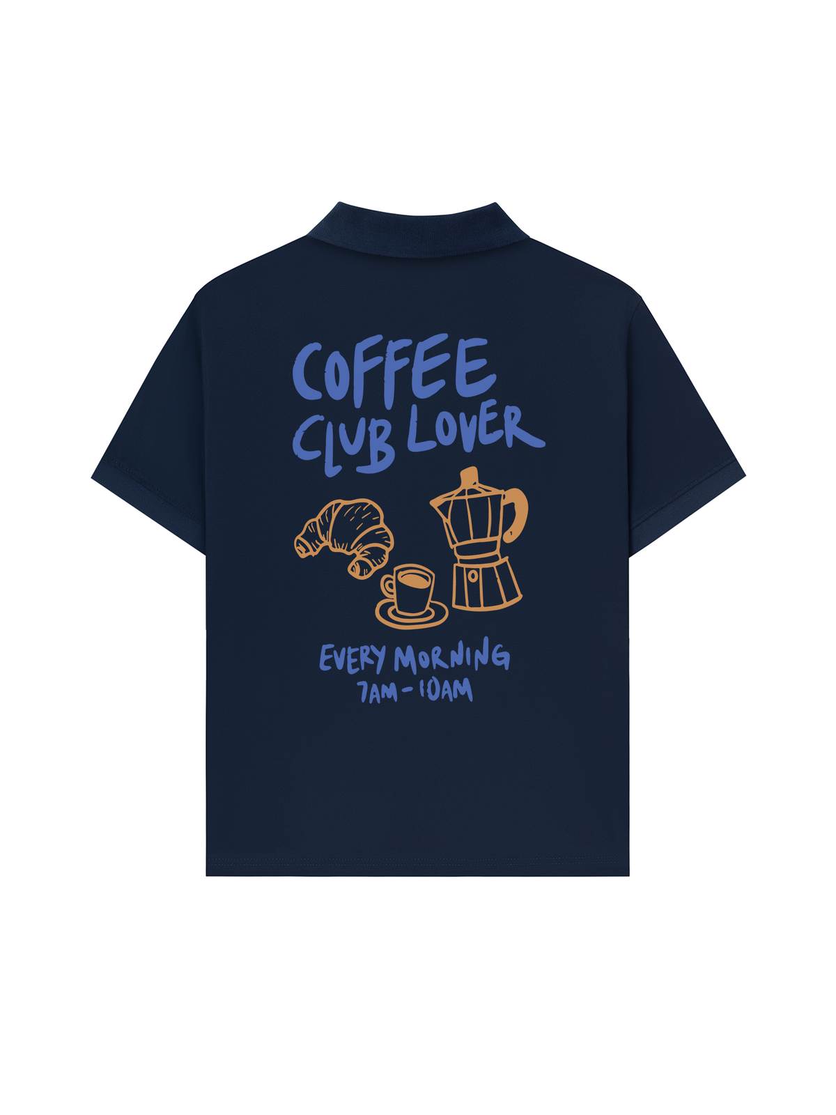 Áo Polo Nữ/ Áo Polo Nam Coffee Club Lover