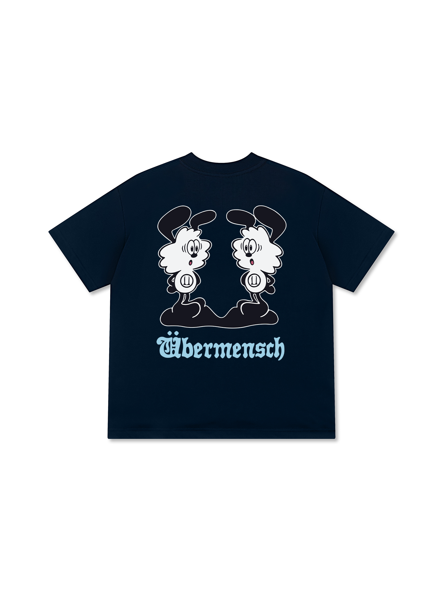 Áo Thun Relaxed Fit Idols Cartoon Mascot Ubermensch