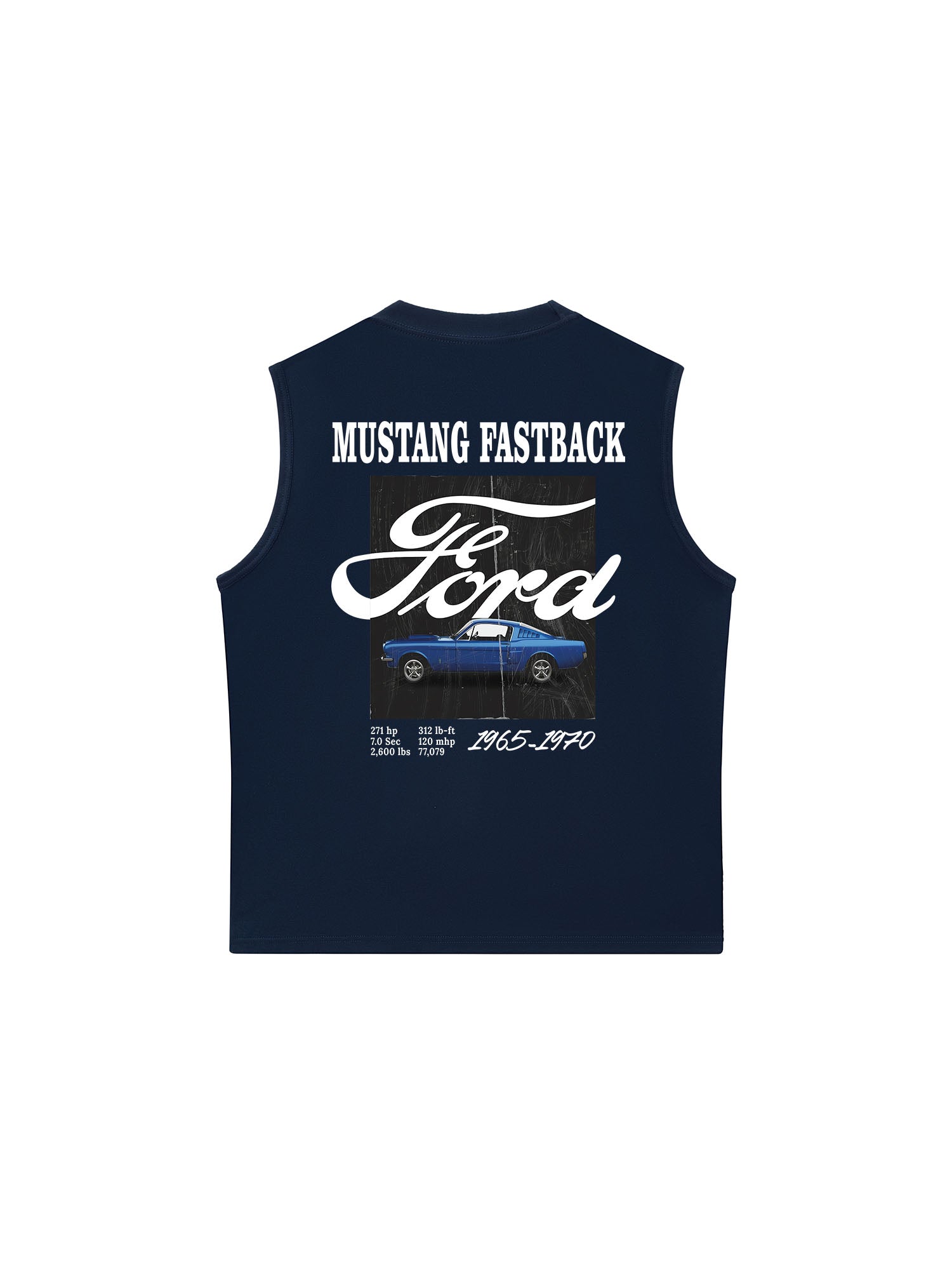 Áo Ba Lỗ Relaxed Fit Ford Mustang Fastback