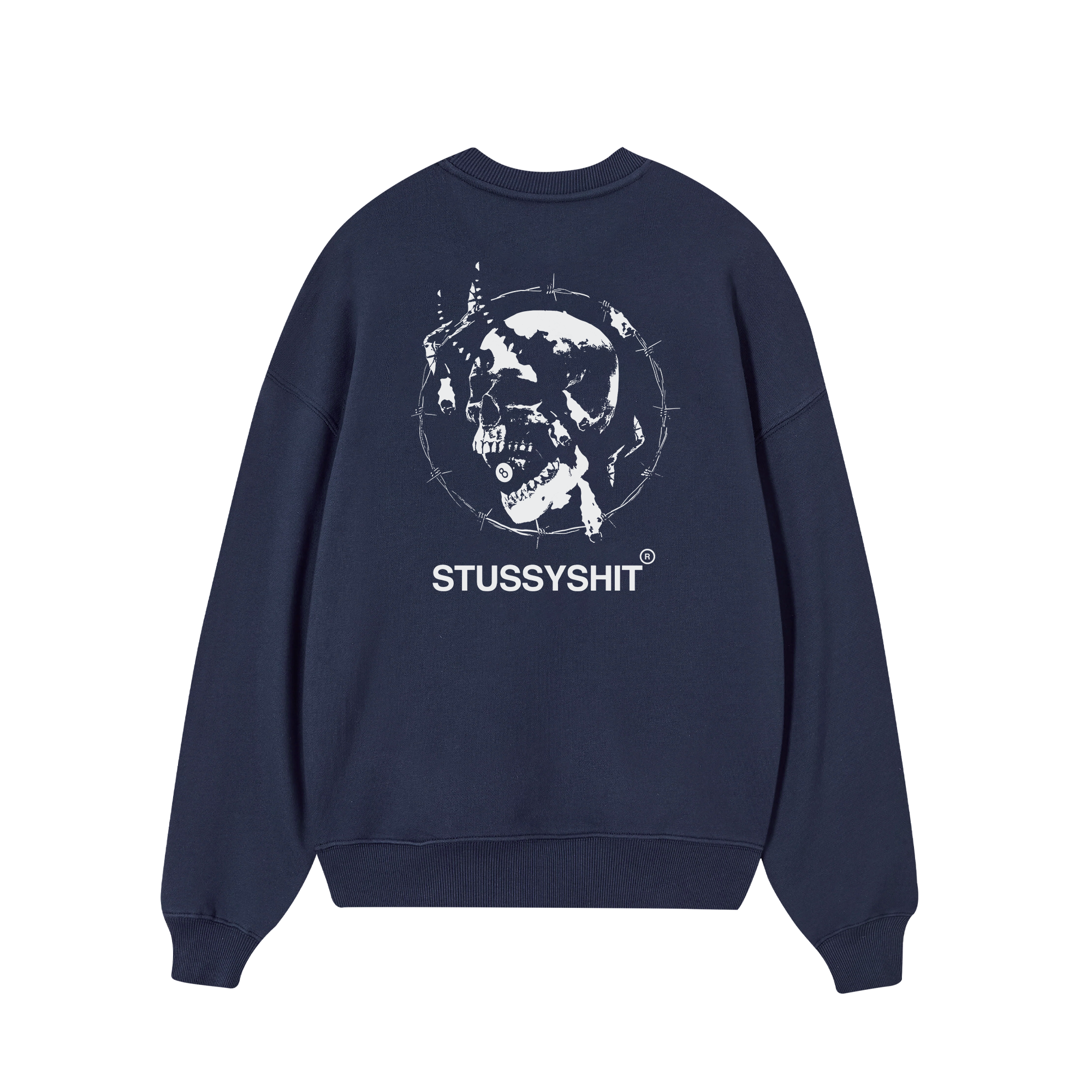 Stussy Inferno Skull Sweater