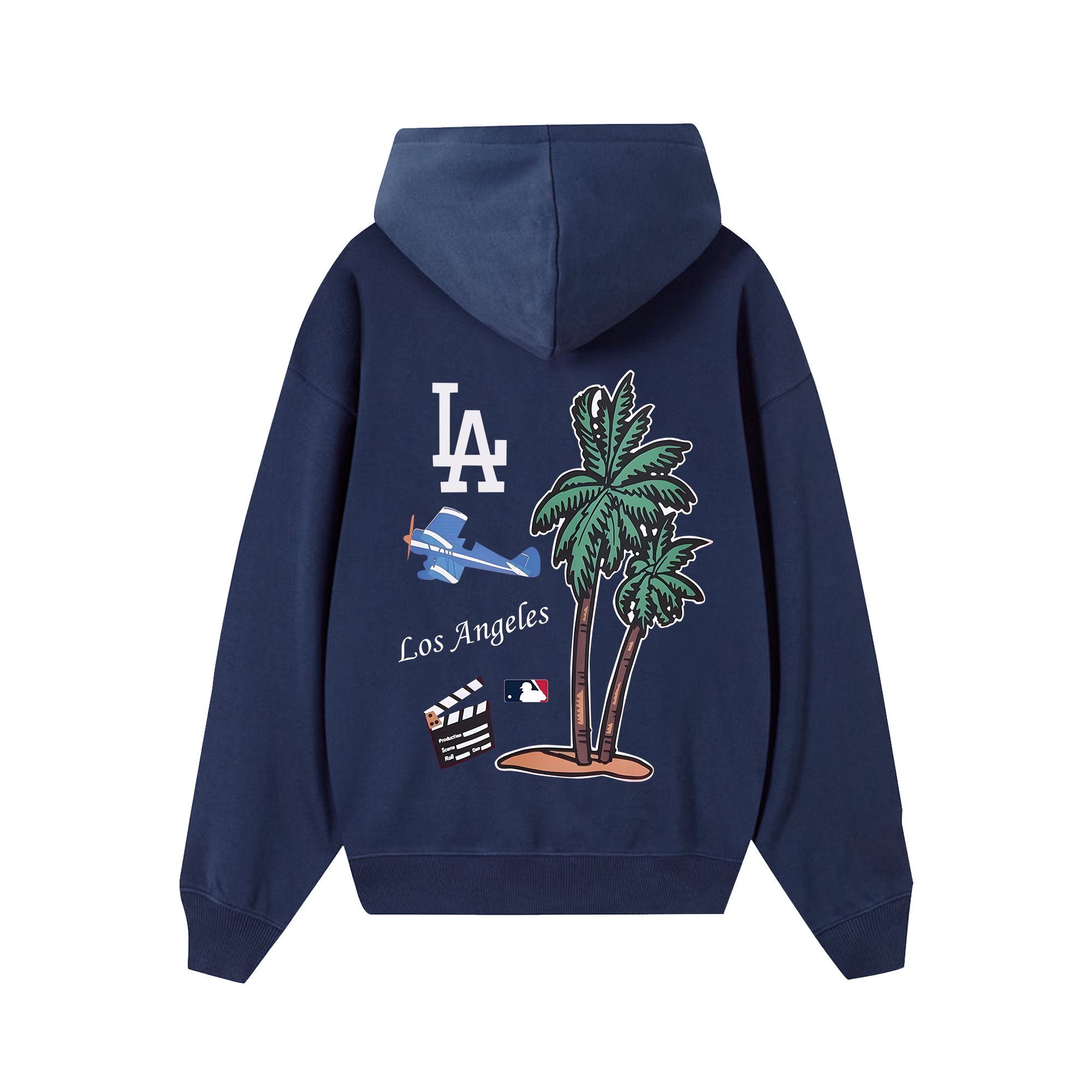 MLB Floral Los Angeles Beach Hoodie