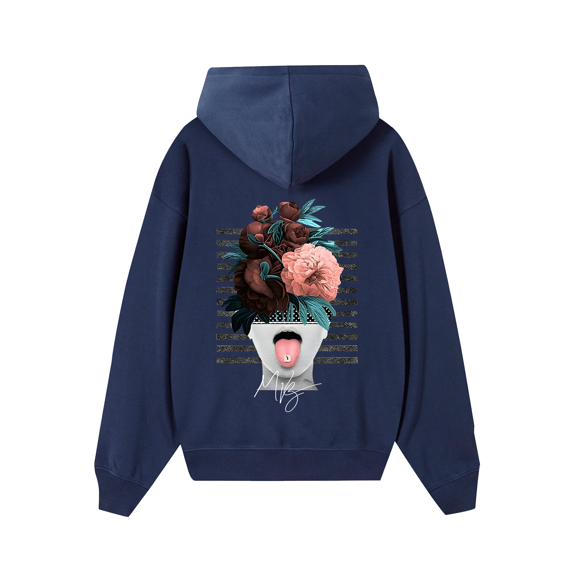 MLB Floral Bloom Girl Retro Hoodie