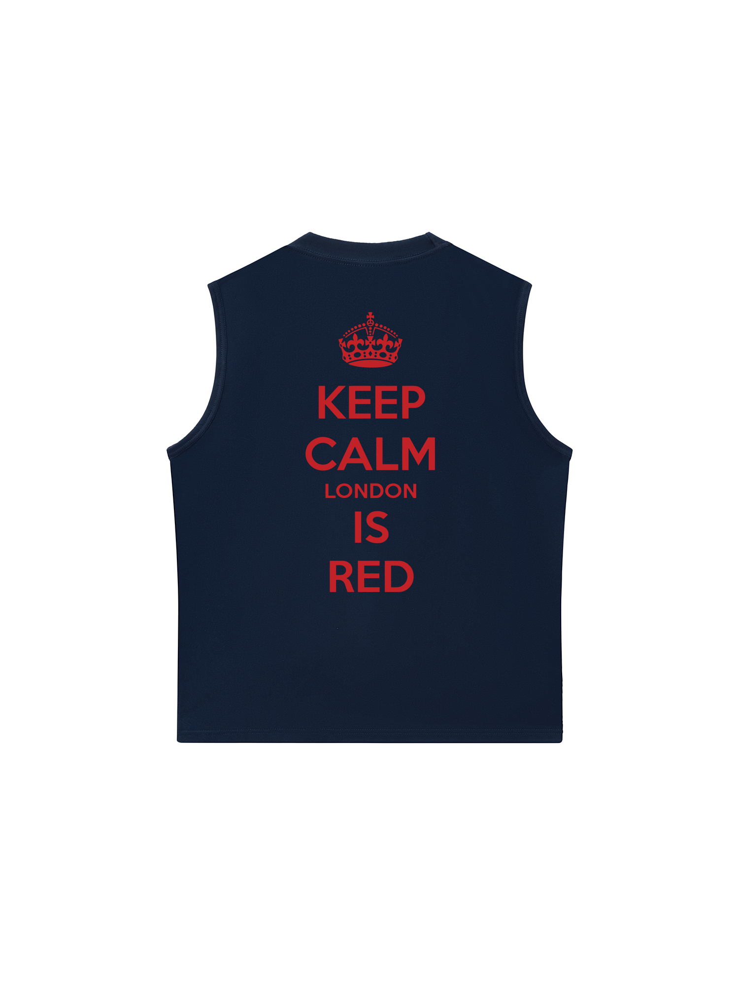 Áo Ba Lỗ Relaxed Fit Soccer Keep Calm London Is Red