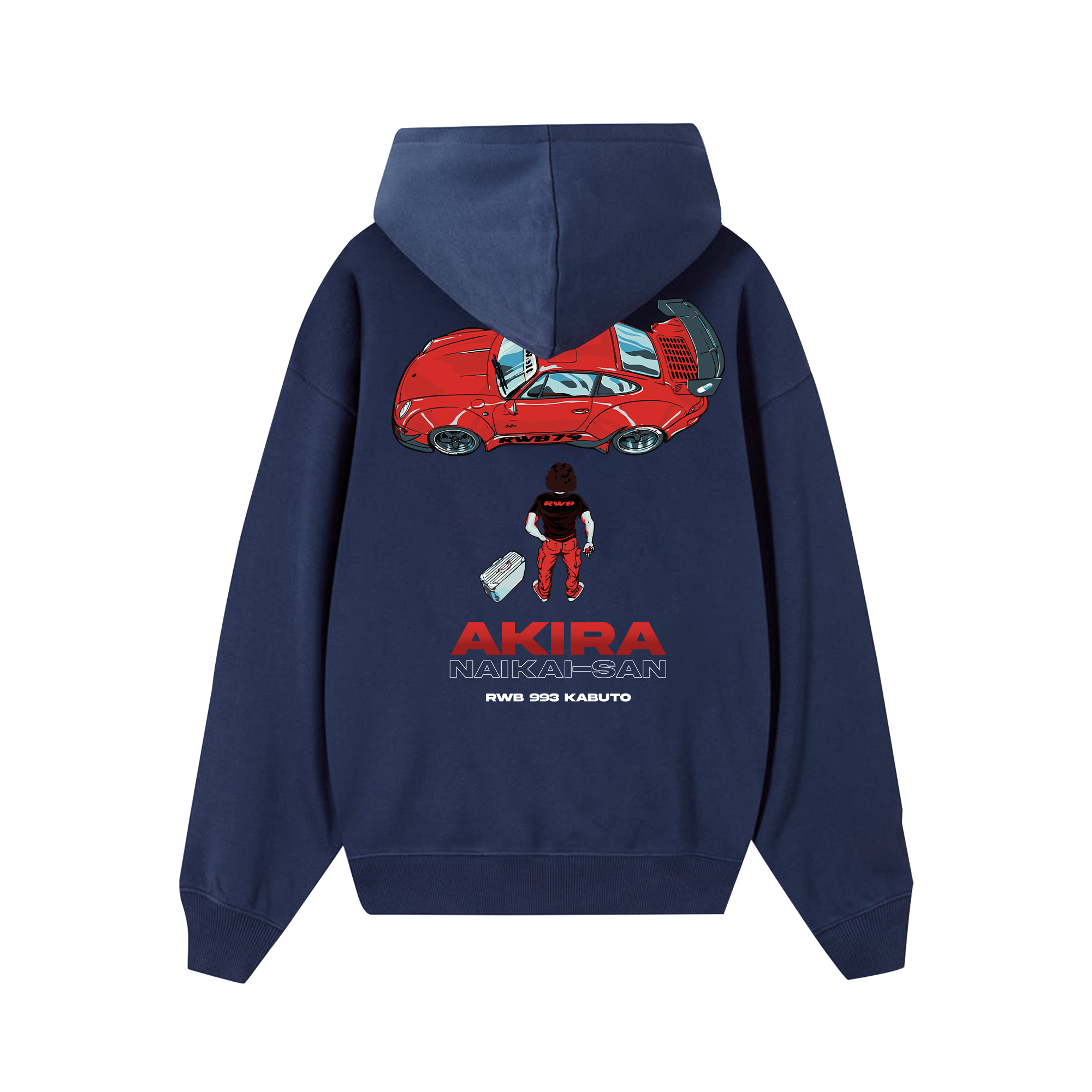 Porsche RWB 993 Kabuto Akira Hoodie