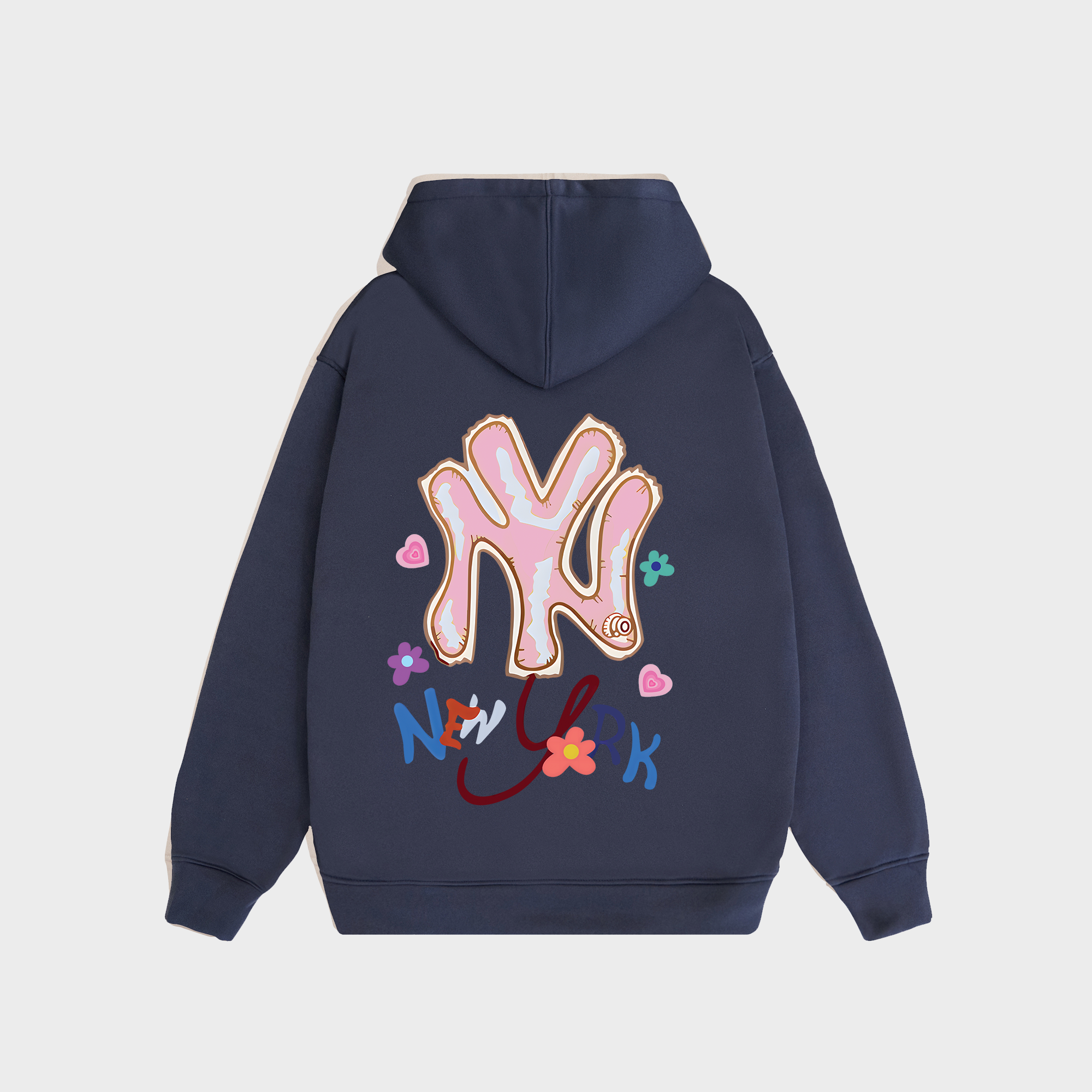 MLB Floral New York Yankees Cute Flower Hoodie