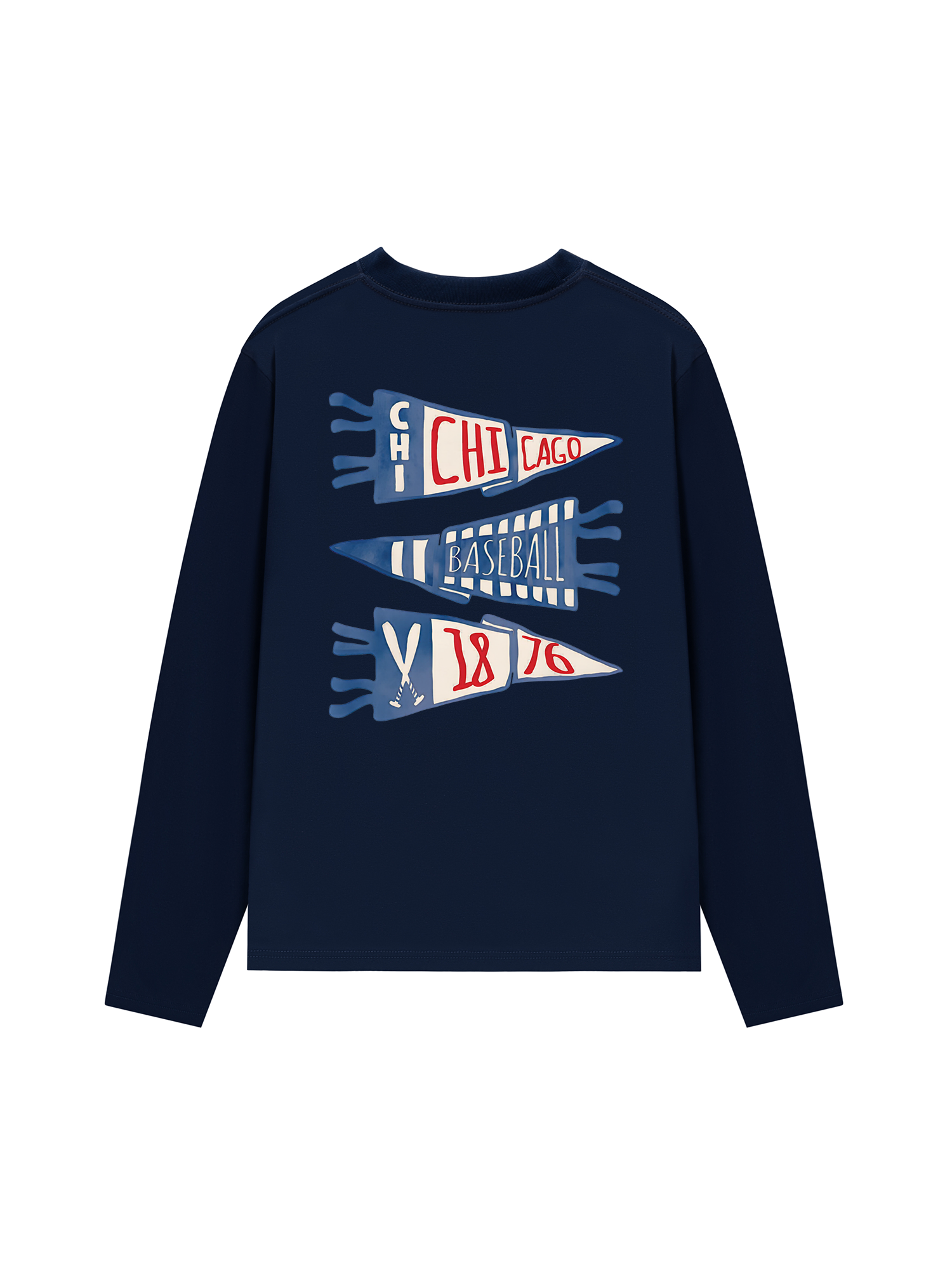 Áo Thun Dài Tay Chicago Baseball