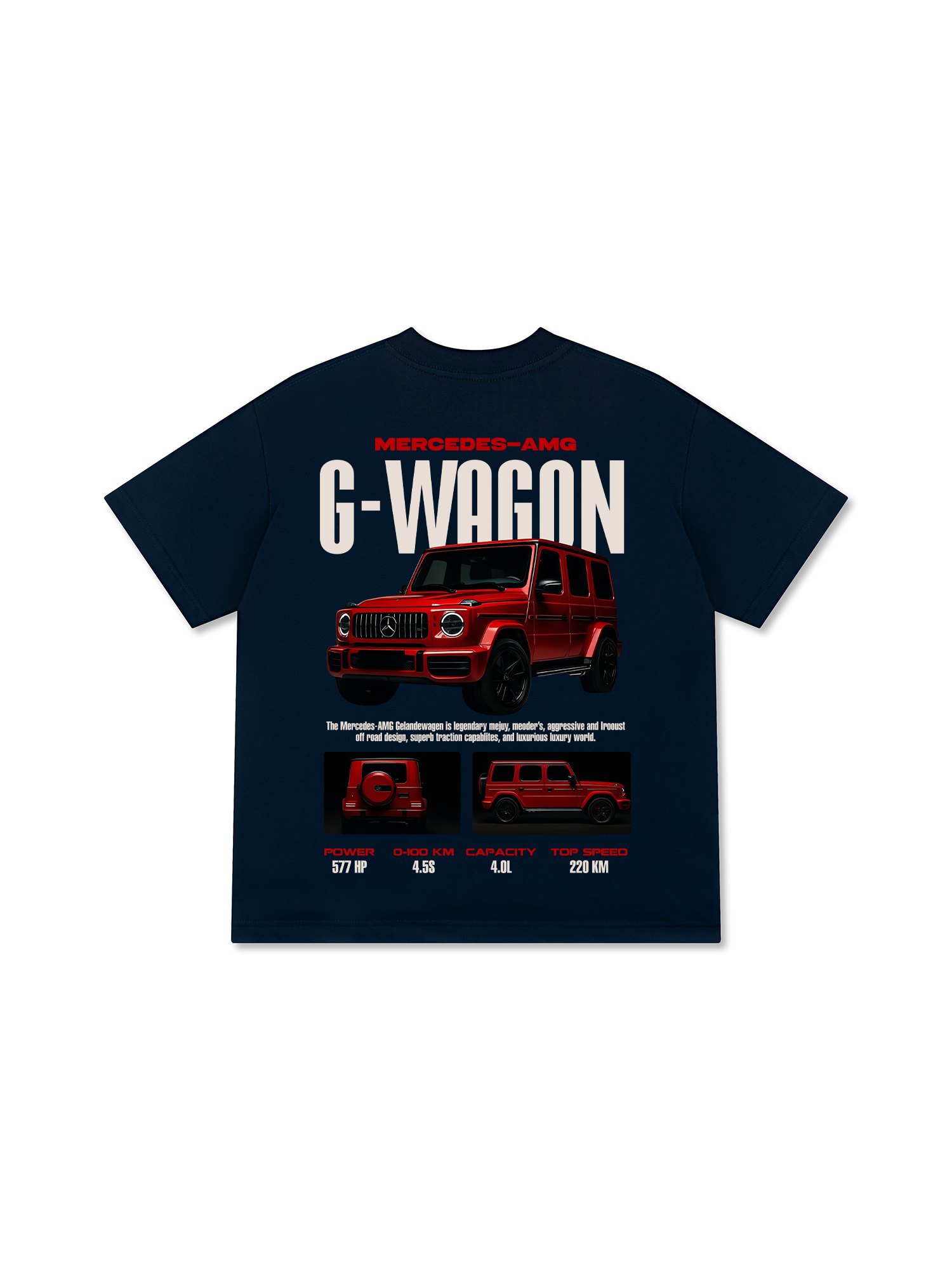 Áo Thun Relaxed Fit Mercedes AMG G Wagon