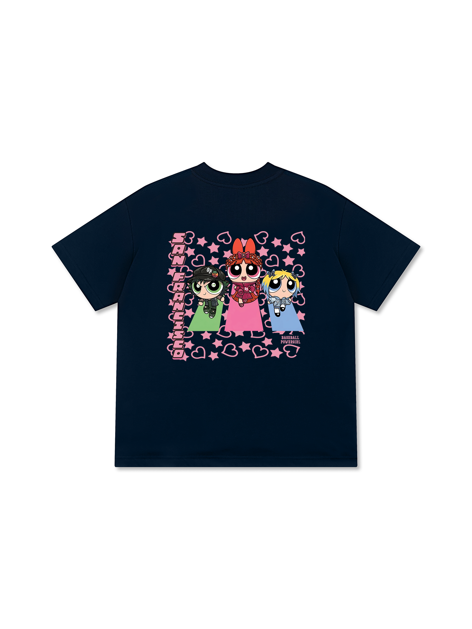 Áo Thun Relaxed Fit Baseball X Power Girl San Francisco