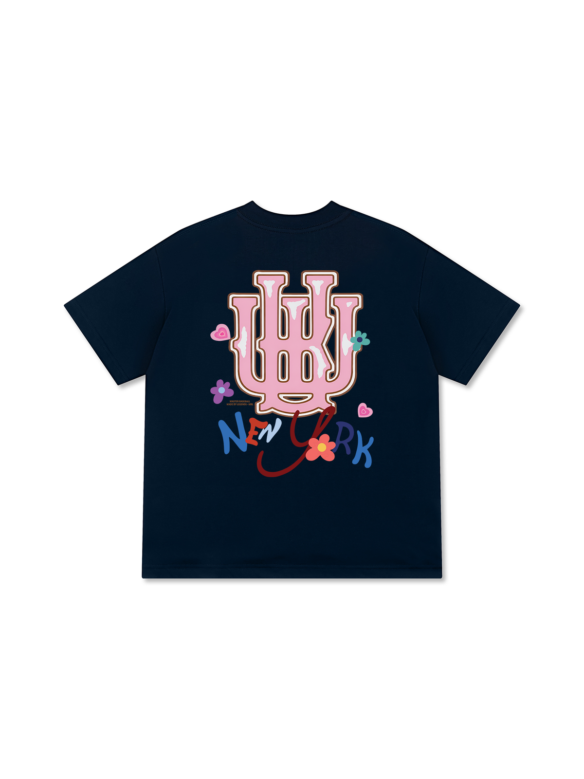 Áo Thun Relaxed Fit Master Baseball Pink Bloom