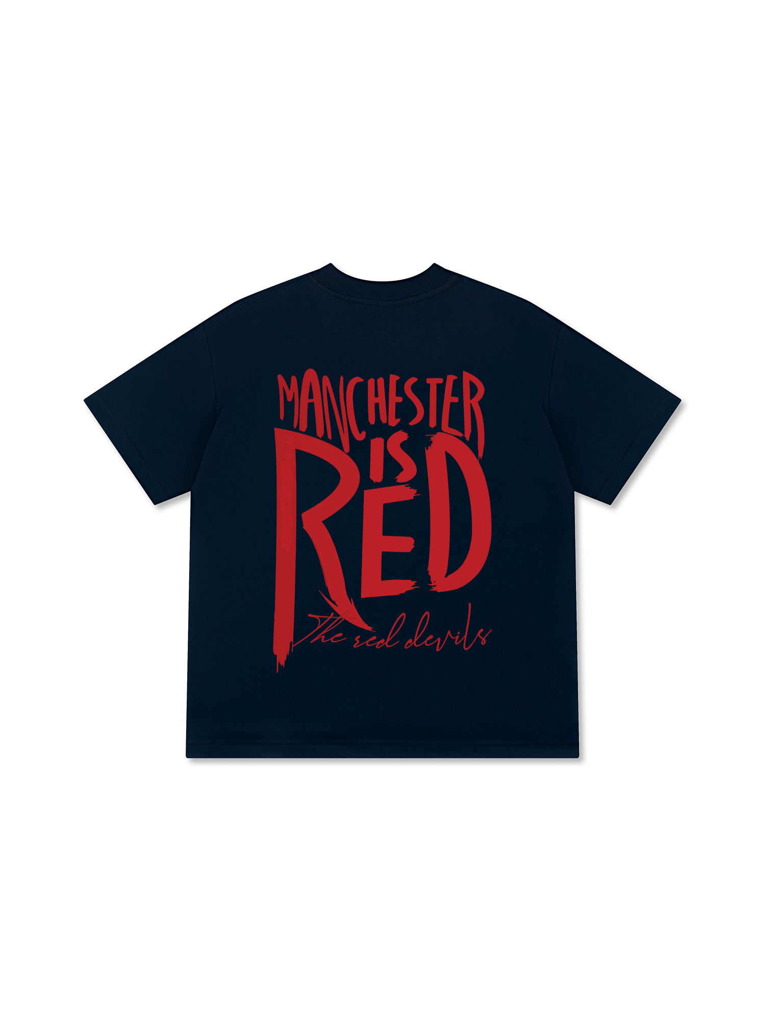 Áo Thun Relaxed Fit Soccer Manchester is Red