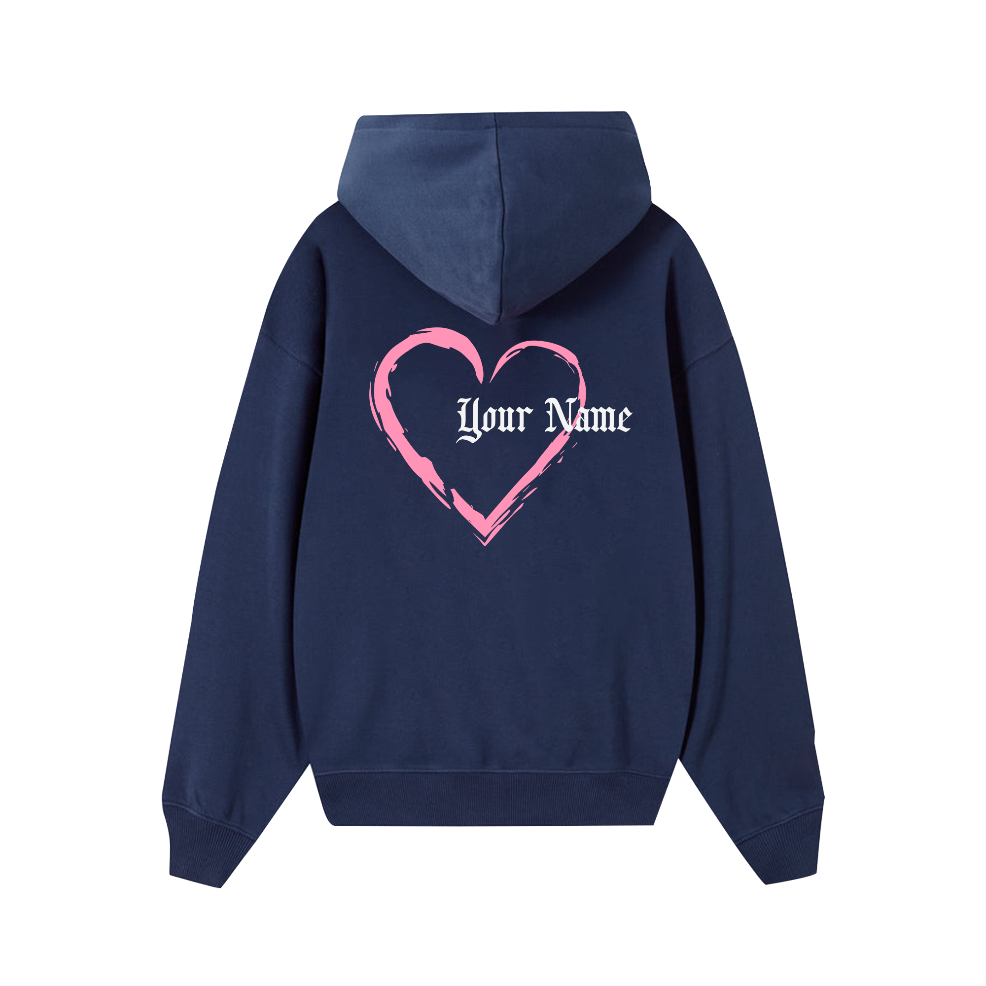 Custom Couple Spider Heart Hoodie