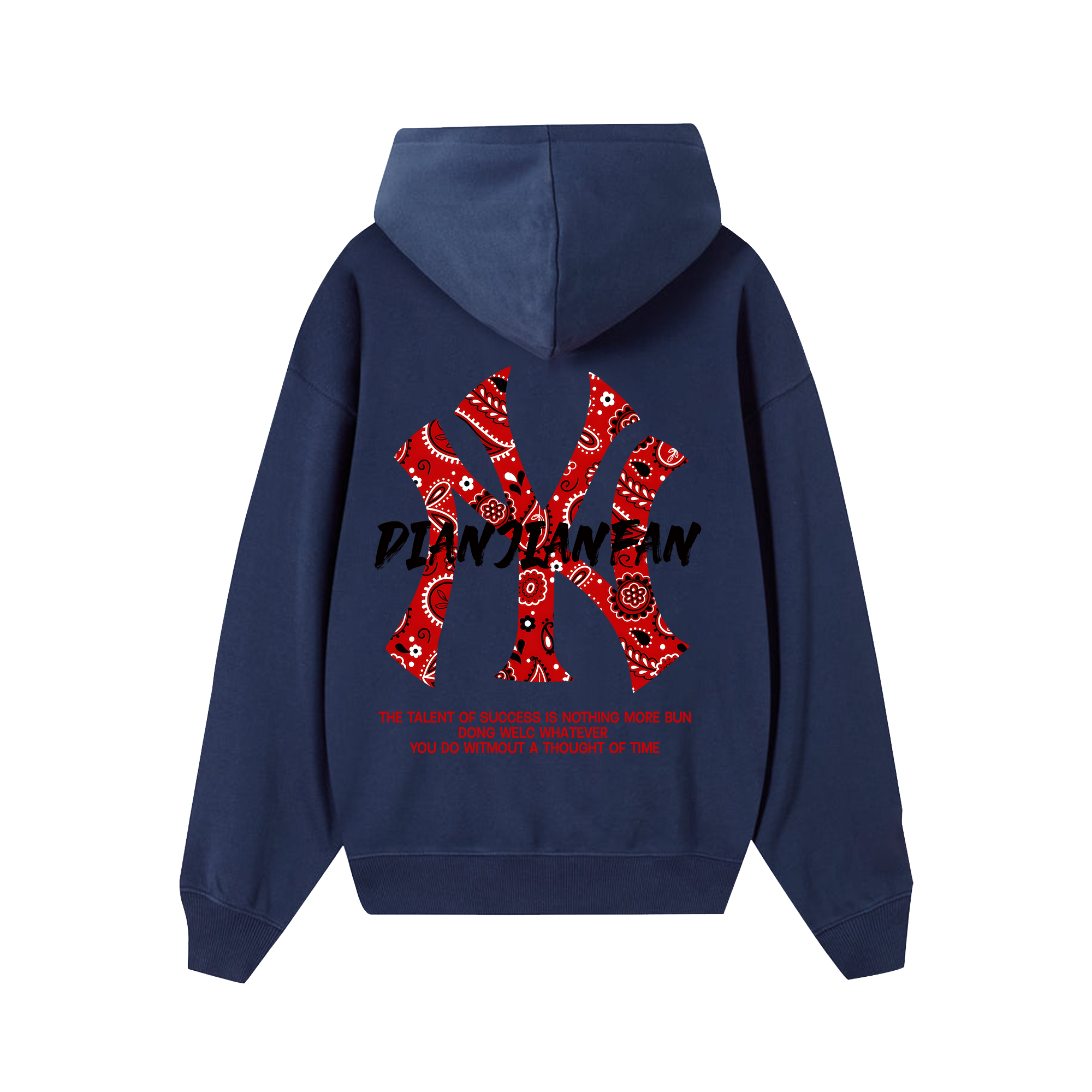 MLB Floral Red Dianjianfan Hoodie