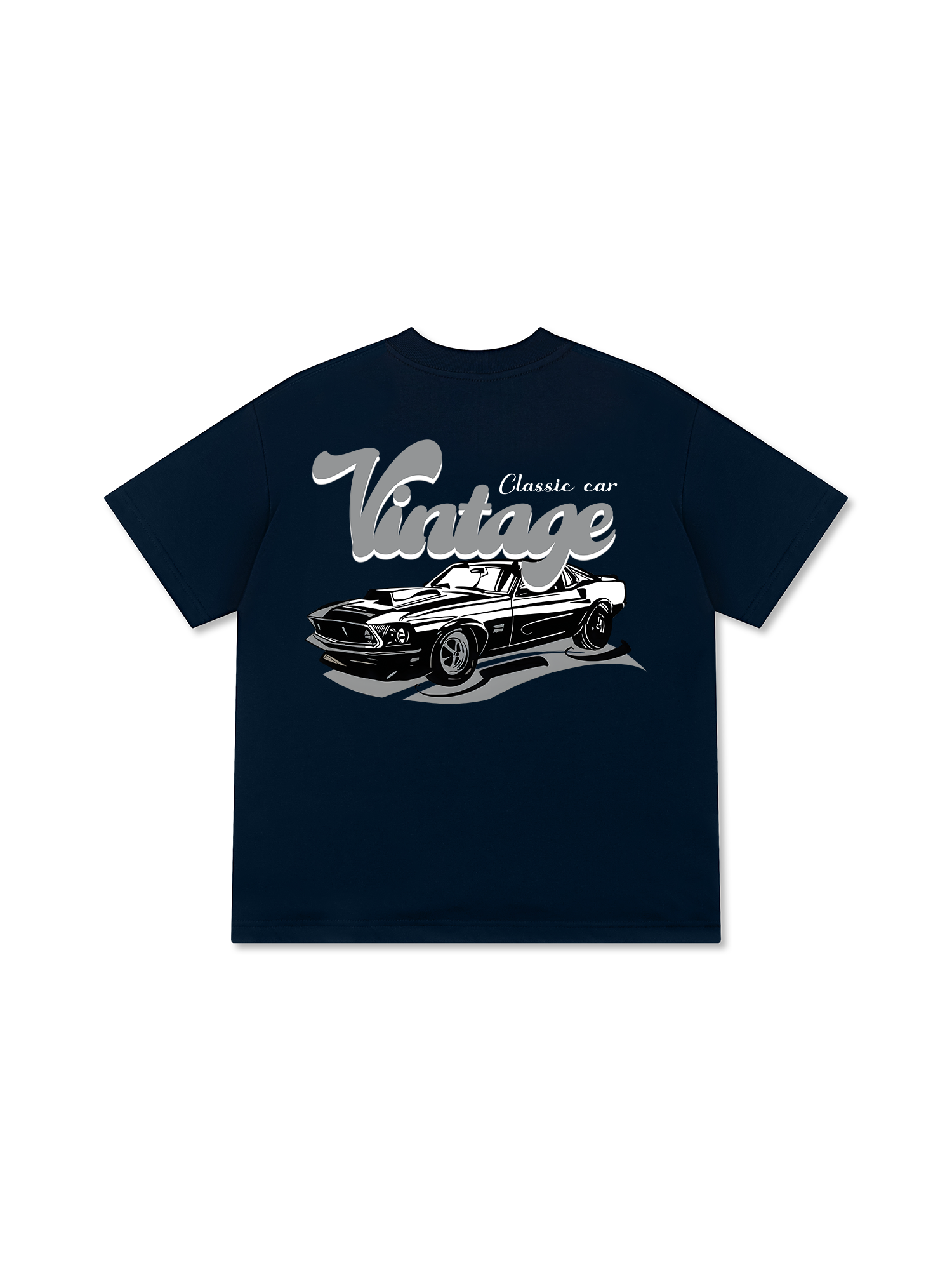 Áo Thun Relaxed Fit Classic Car Vintage