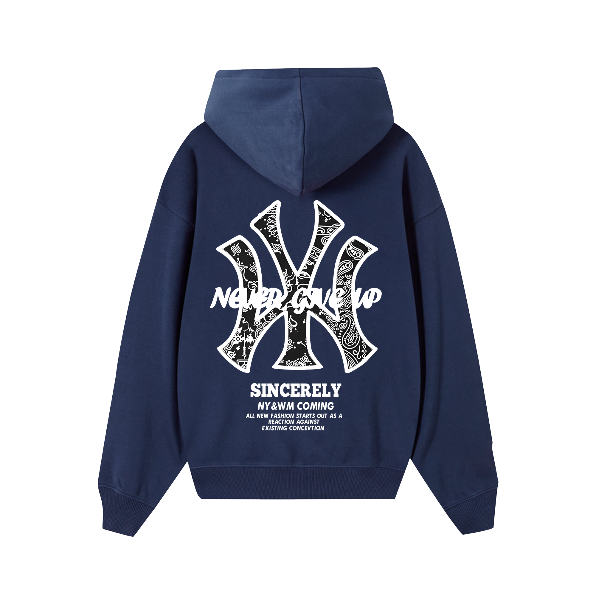 MLB Floral Never Give Up Hoodie