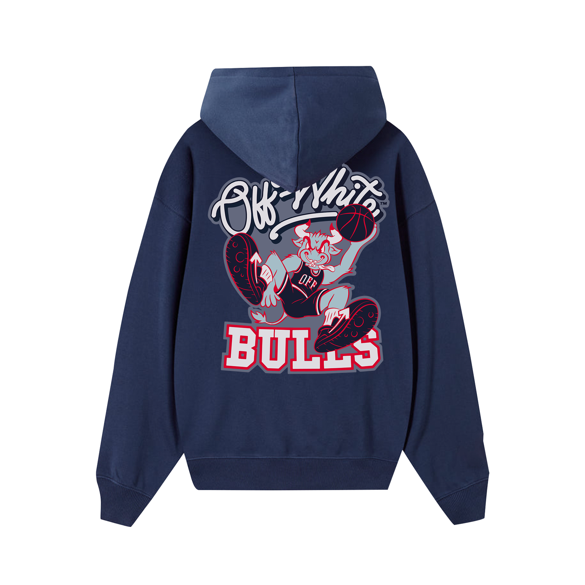 Off White Bulls Team Hoodie