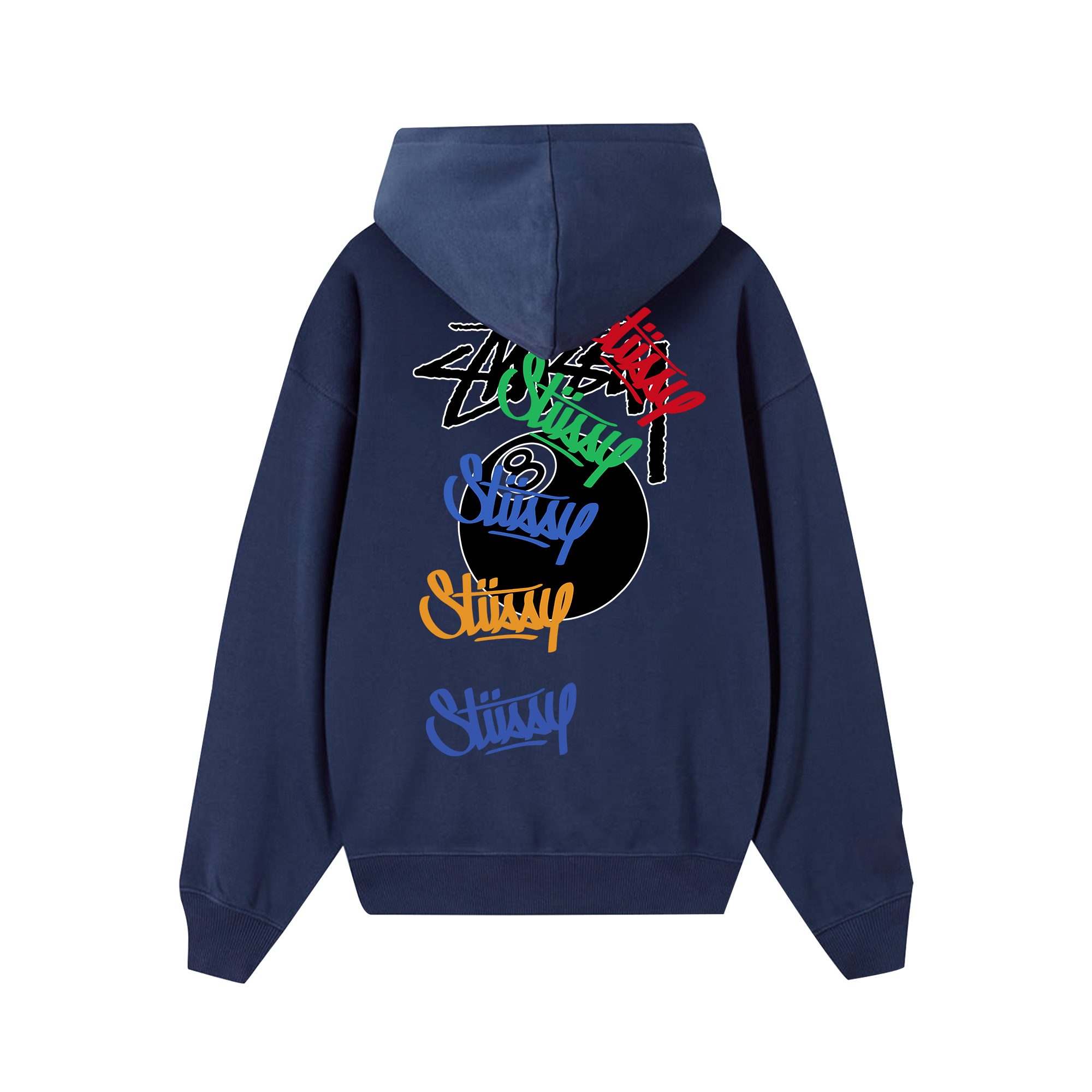 Stussy Mix Colorful Hoodie