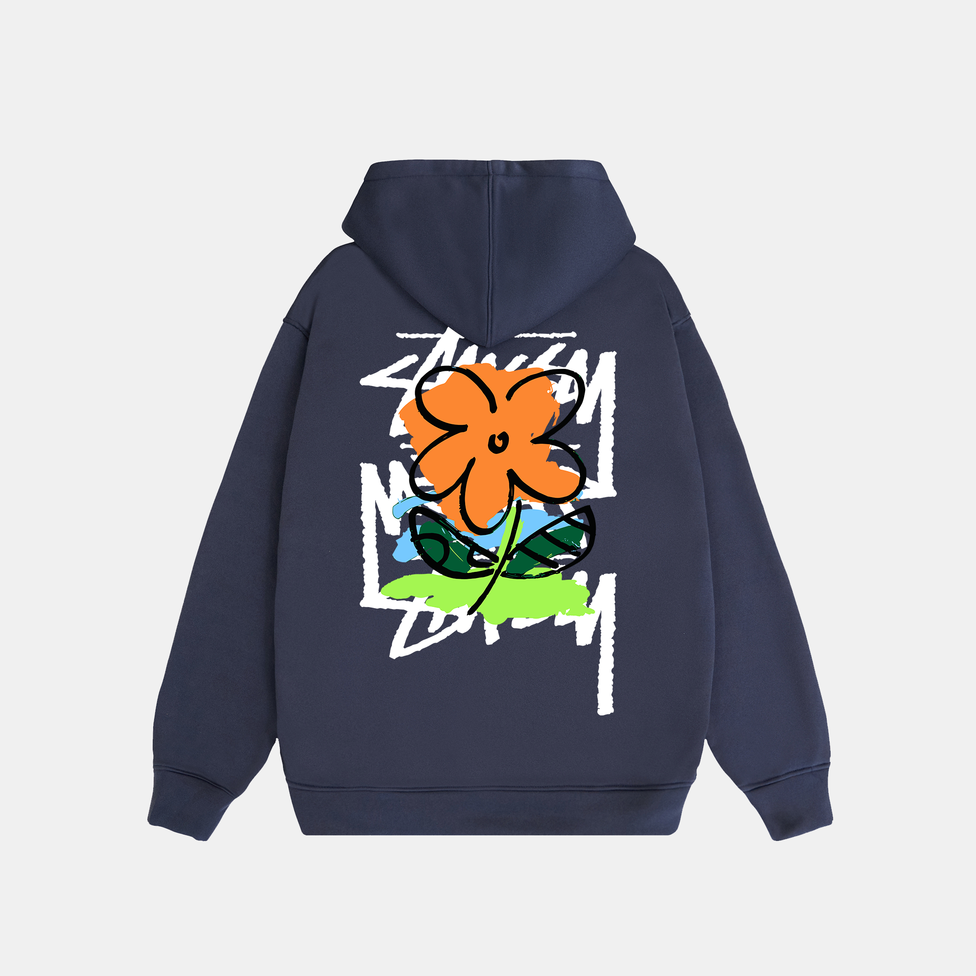 Stussy Floral Painting Hoodie