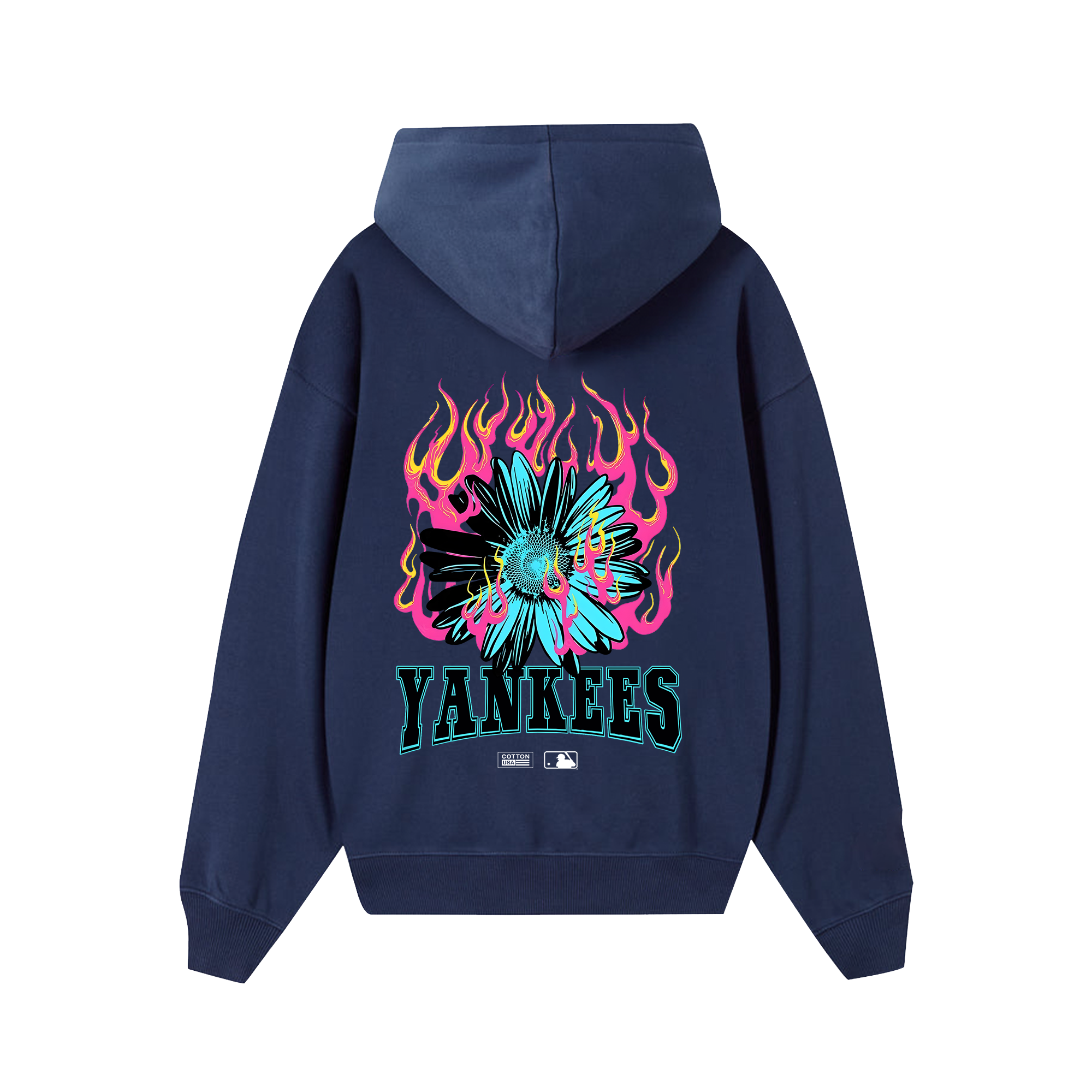 MLB Floral Yankees Cool Style Hoodie