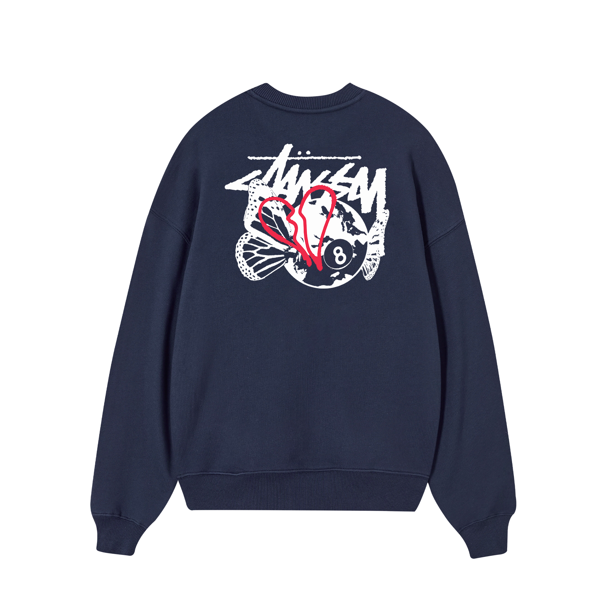 Stussy Butterfly Billiard Ball Sweater