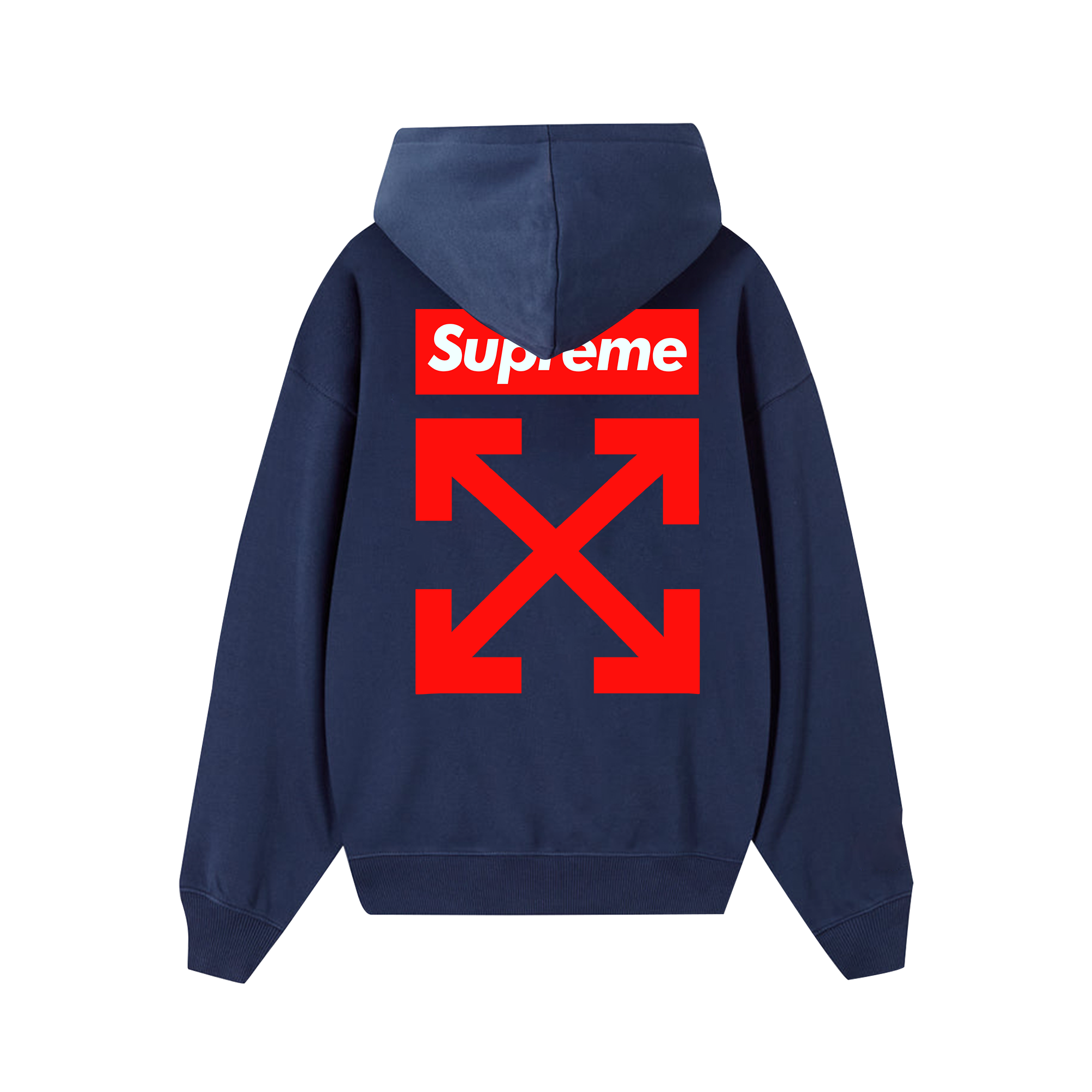 Off White Collab Supreme Hoodie