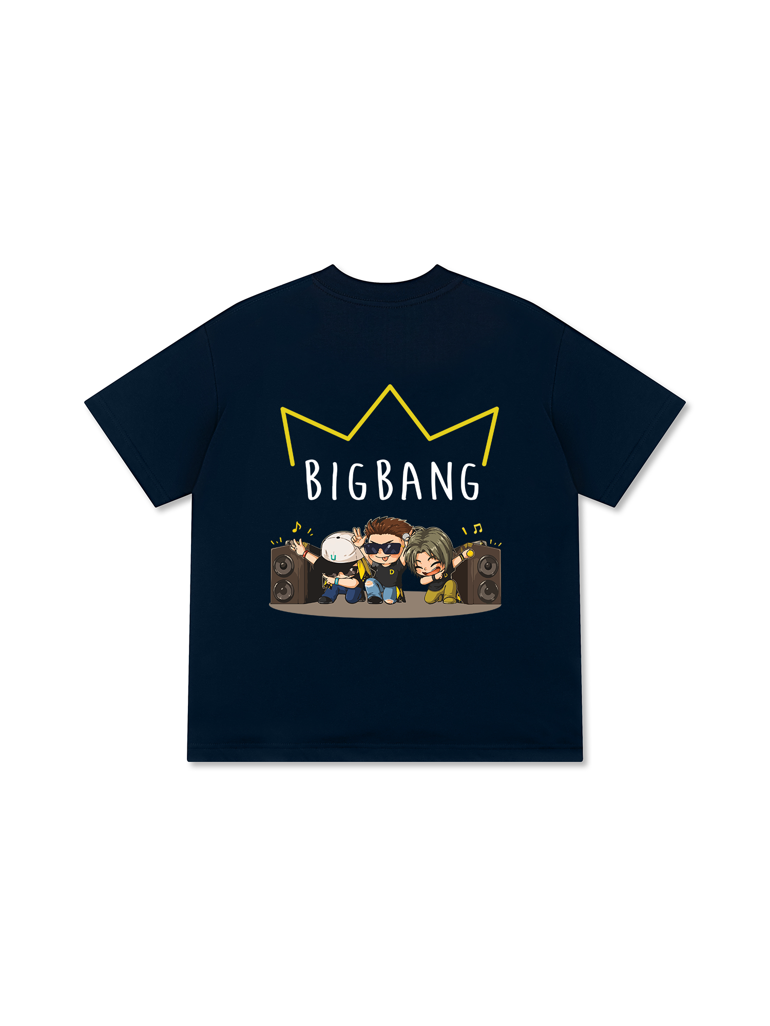 Áo Thun Relaxed Fit Idols Big Bang Chibi Concert