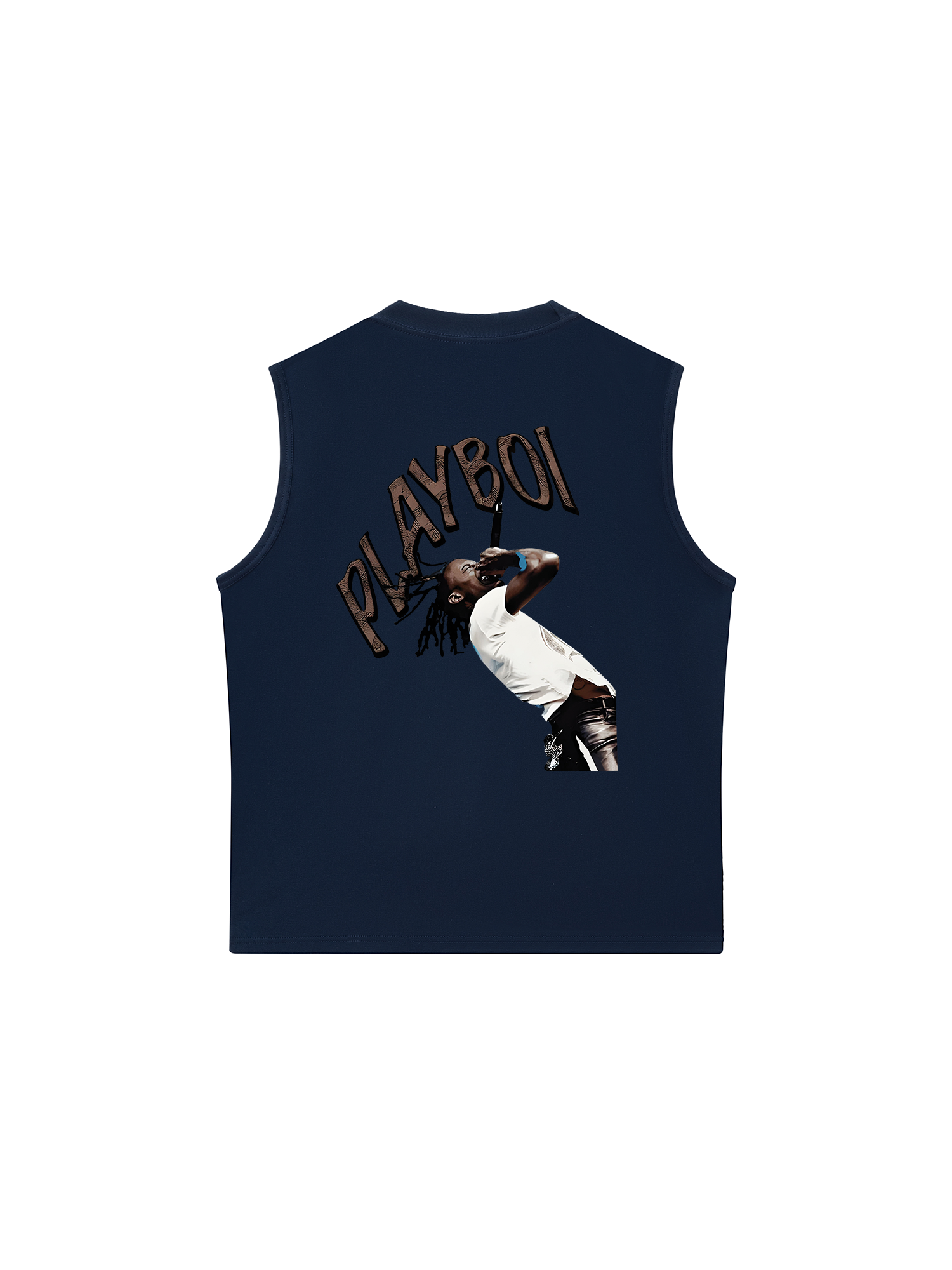 Áo Ba Lỗ Relaxed Fit Rapper Play Boi