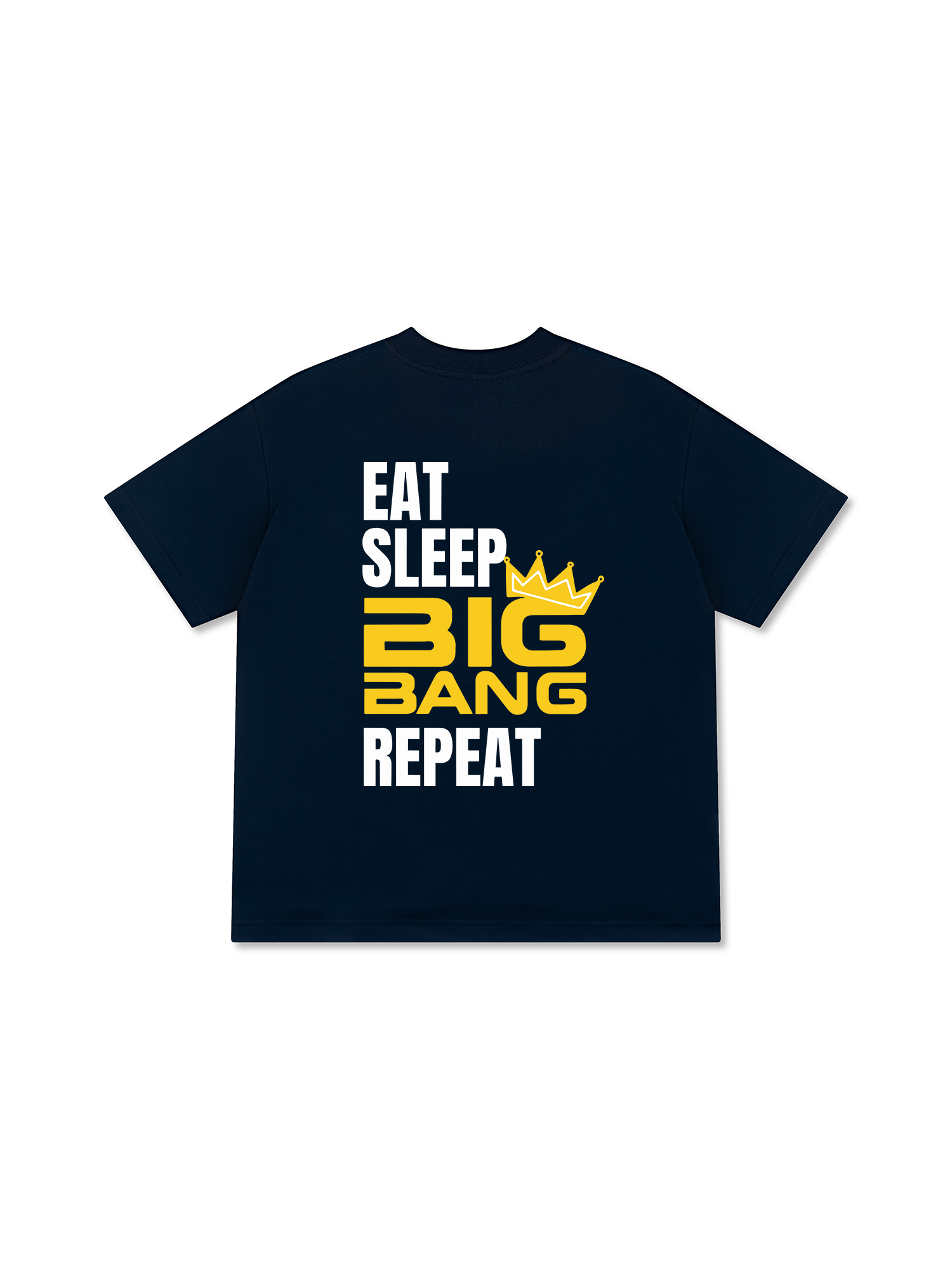 Áo Thun Relaxed Fit Idol Eat Sleep BIGBANG Repeat