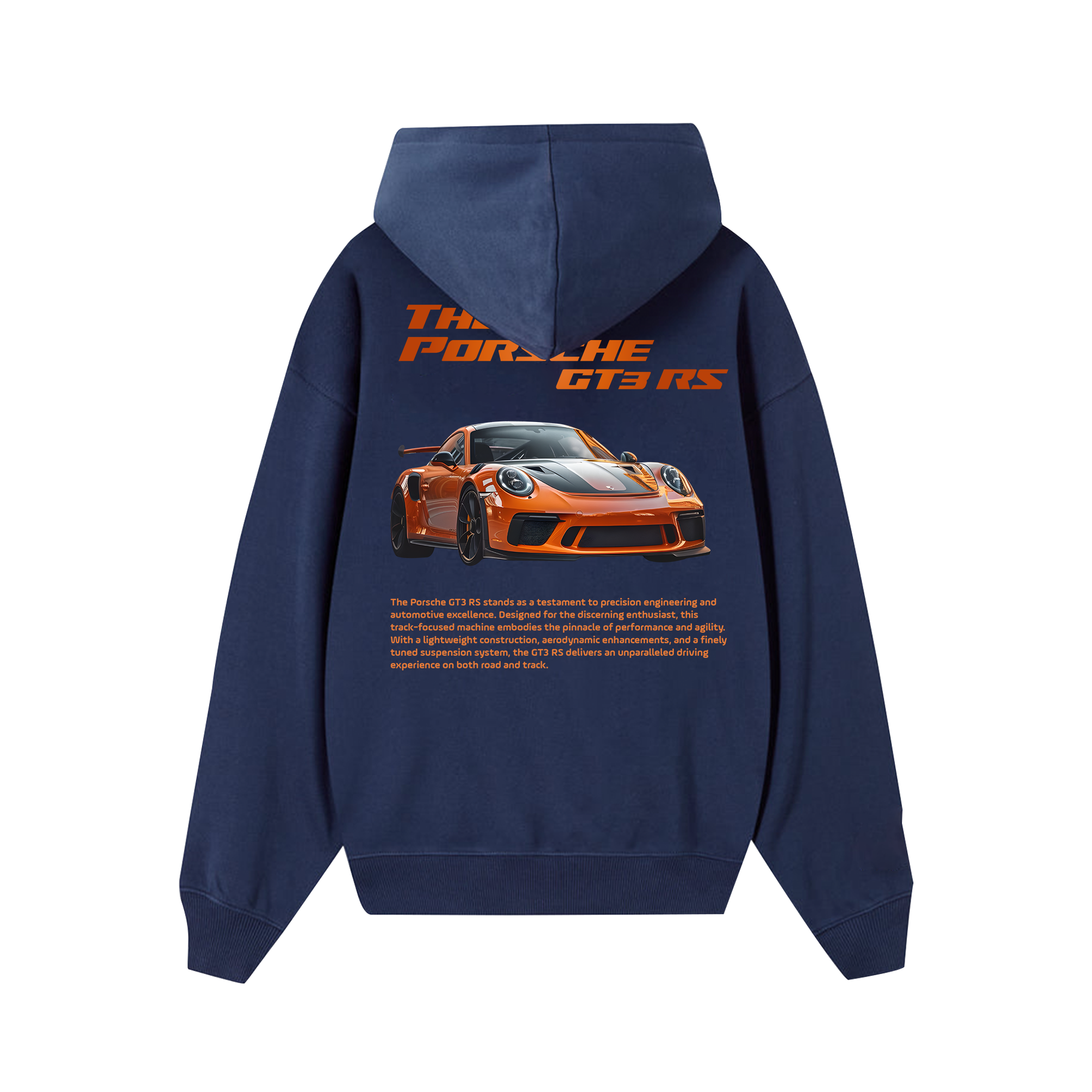 Porsche Orange Layer GT3 RS Hoodie