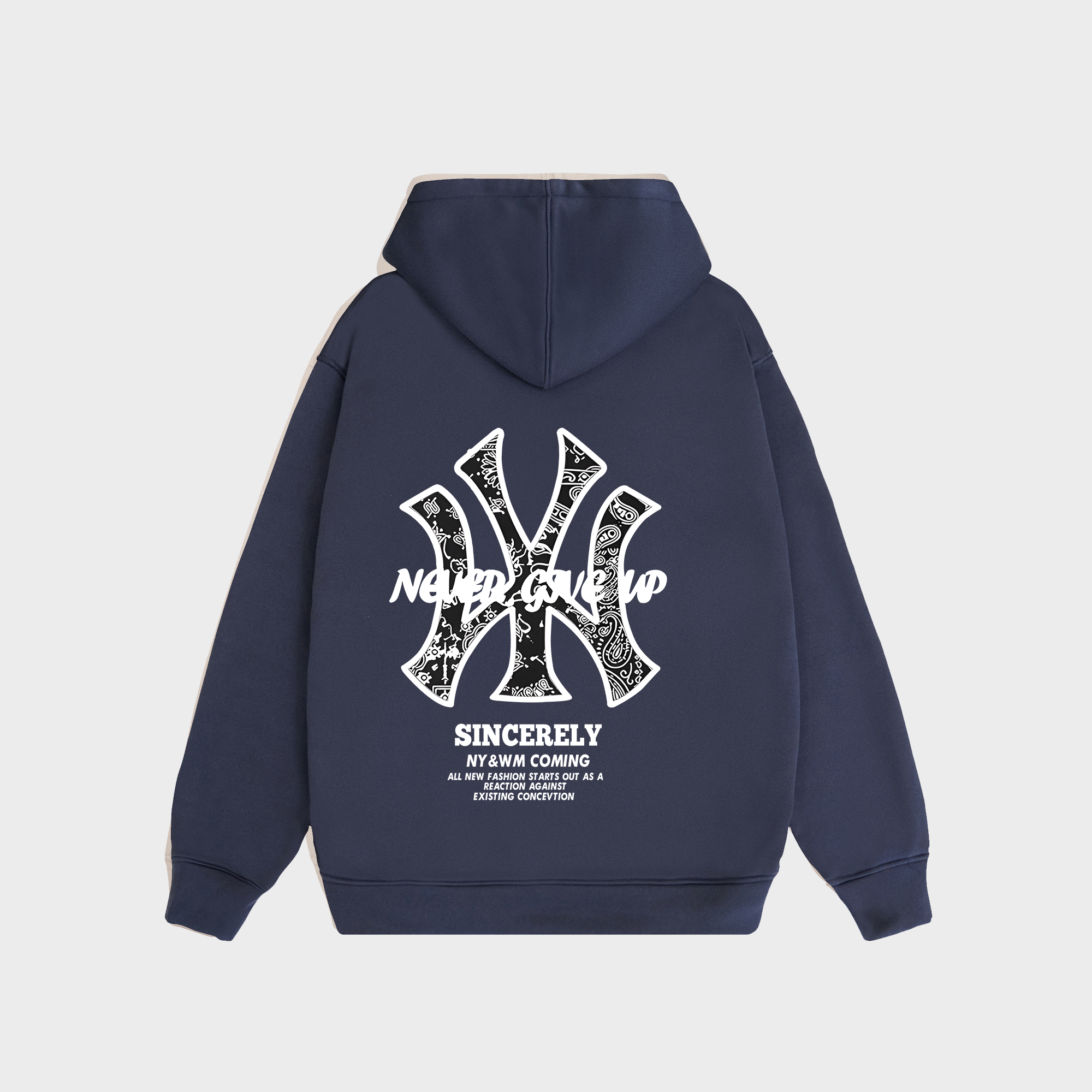 MLB Floral Never Give Up Hoodie