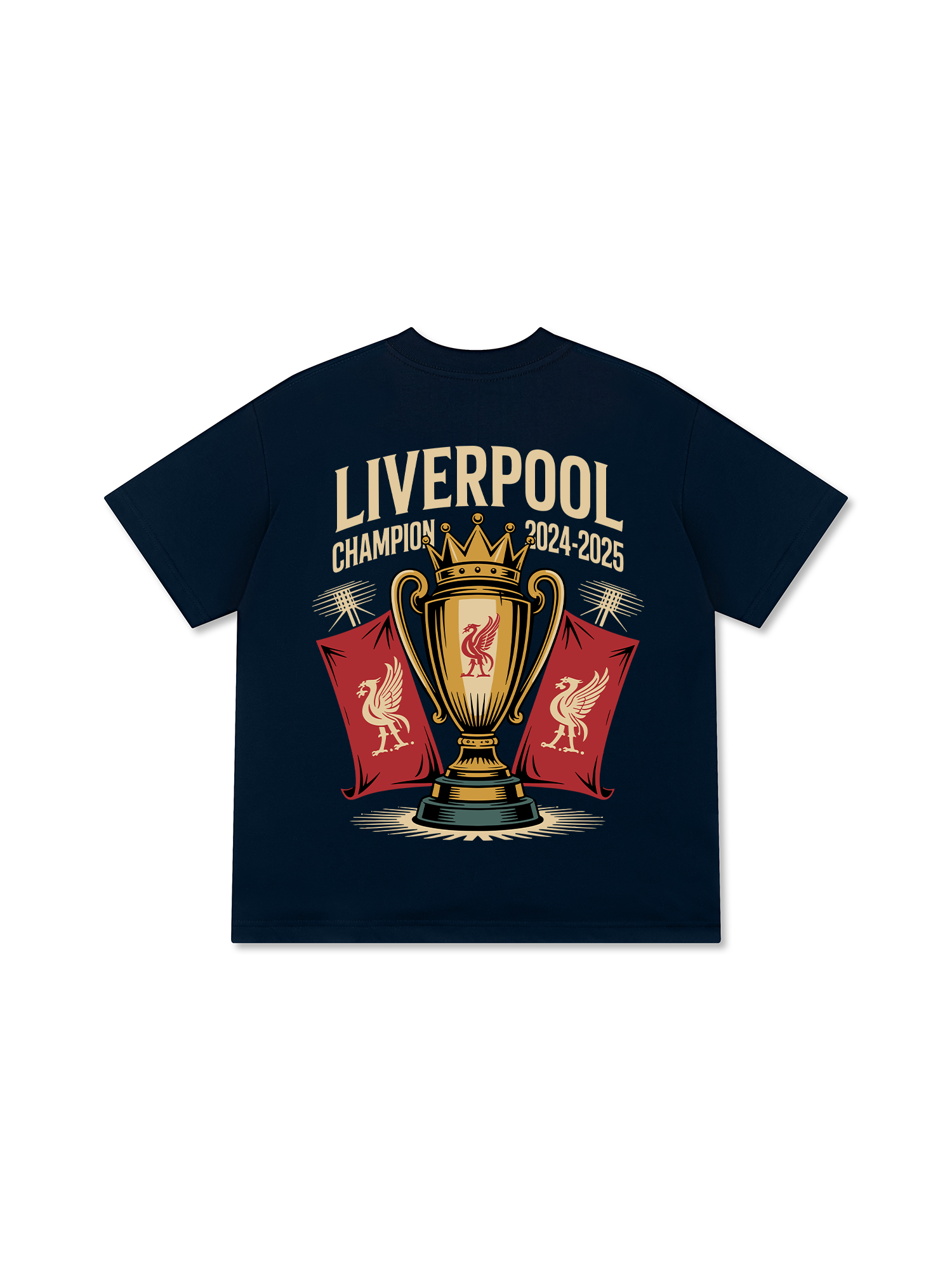 Áo Thun Relaxed Fit Soccer Liverpool Champion Cup