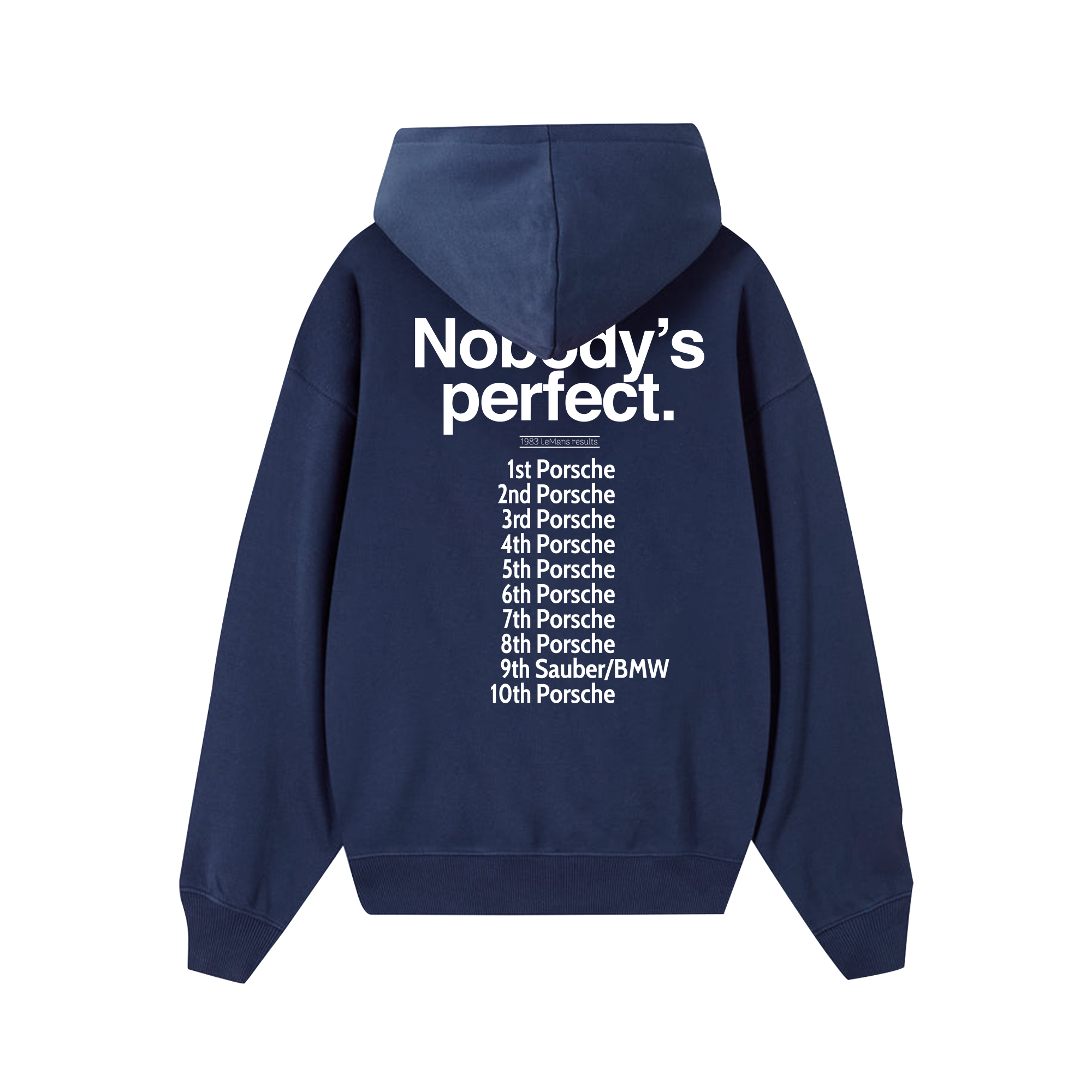 Porsche Nobody's Perfect Hoodie