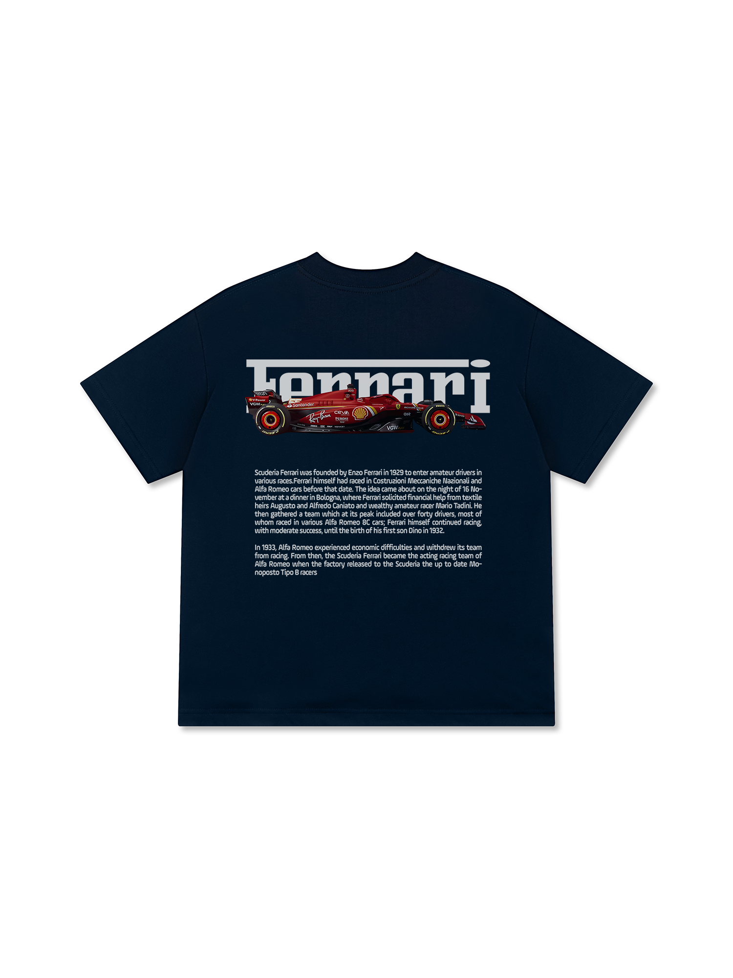 Áo Thun Relaxed Fit Ferrari Enzo Leon