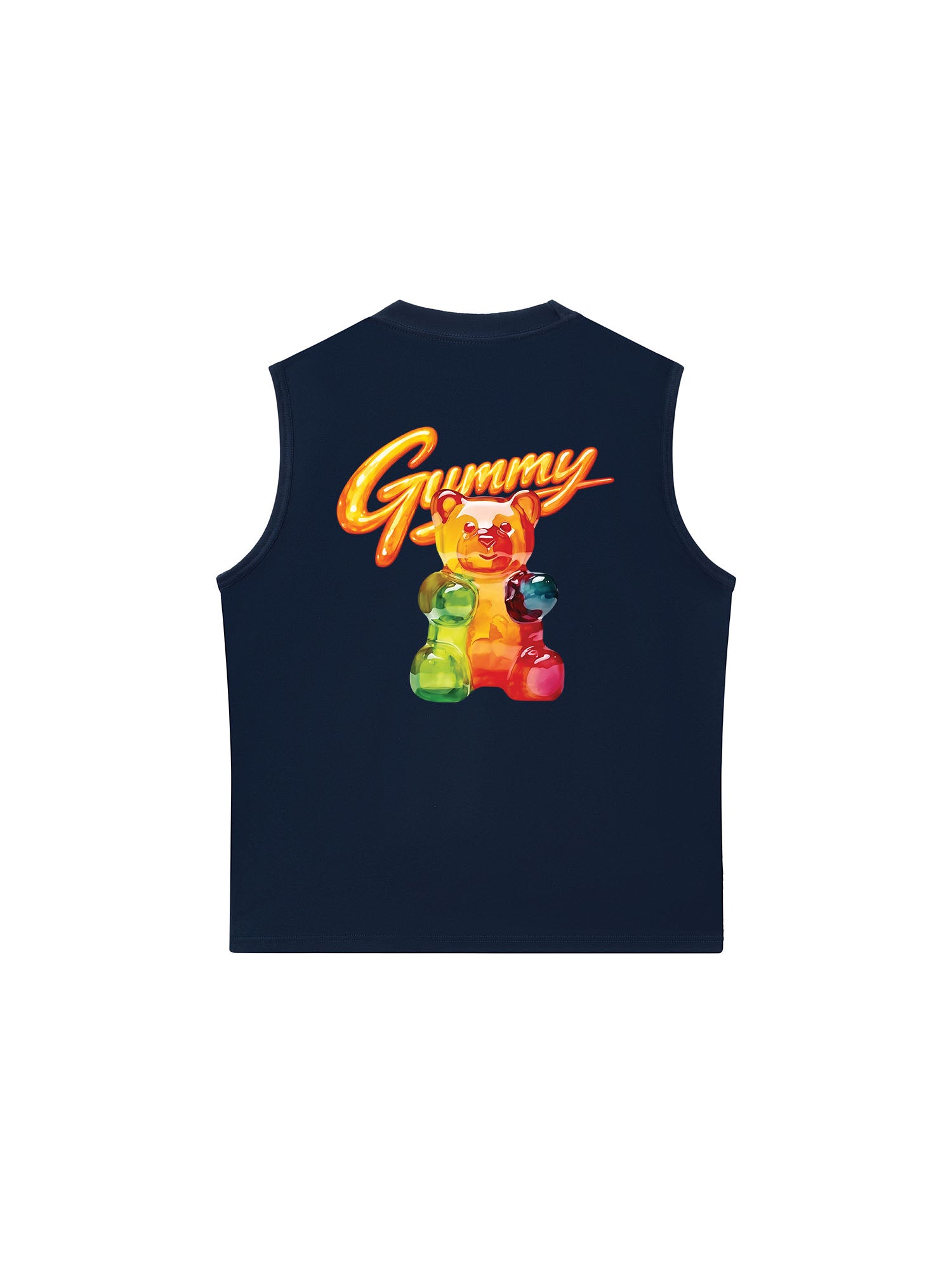 Áo Ba Lỗ Relaxed Fit Orange Gummy Bear