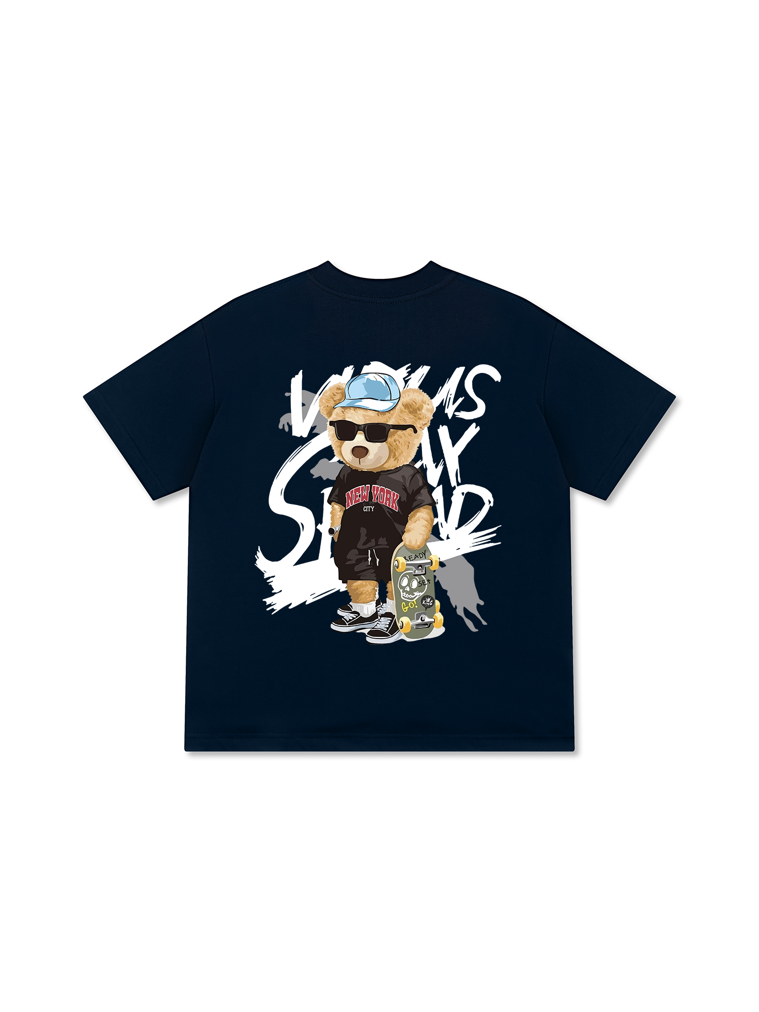 Áo Thun Relaxed Fit New York Skate Bear