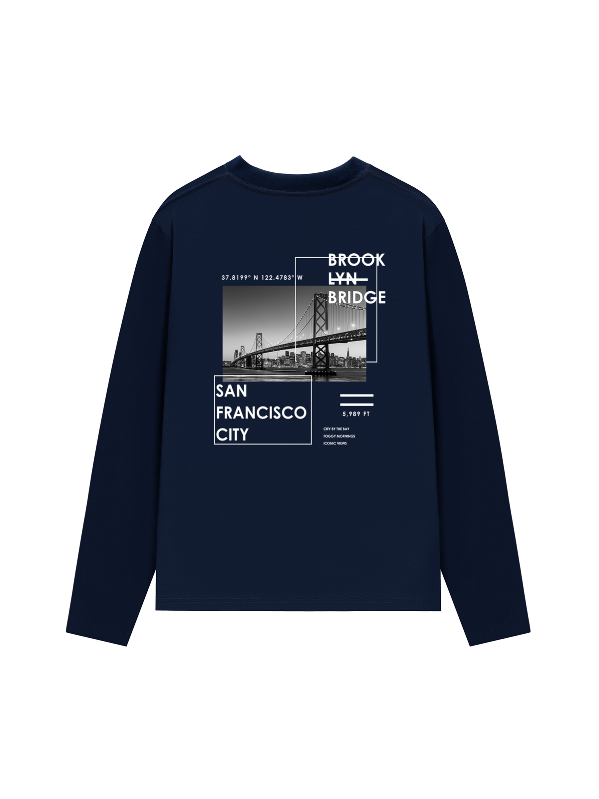 Áo Thun Dài Tay City SAN FRANCISCO
