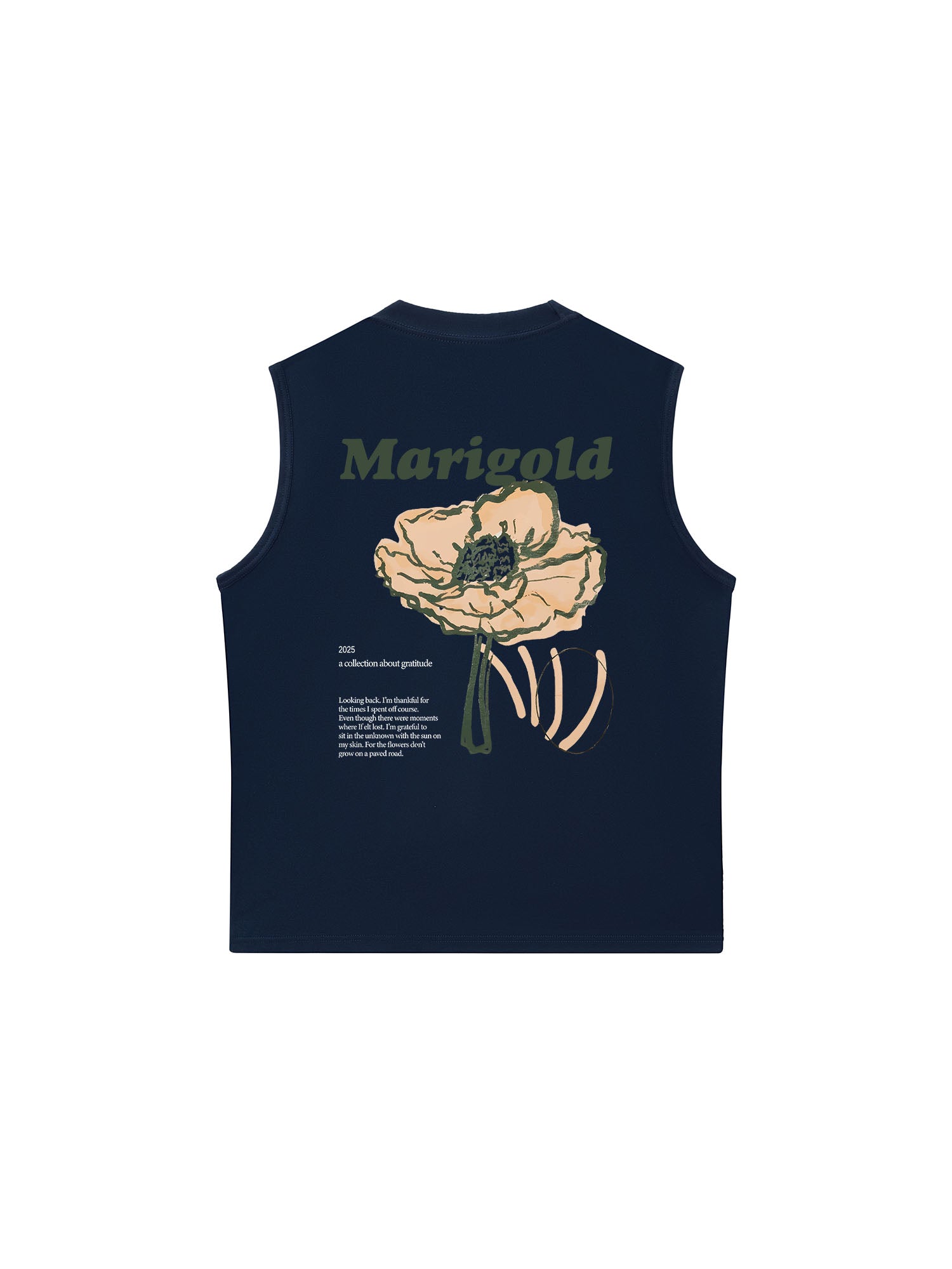 Áo Ba Lỗ Relaxed Fit Floral Marigod